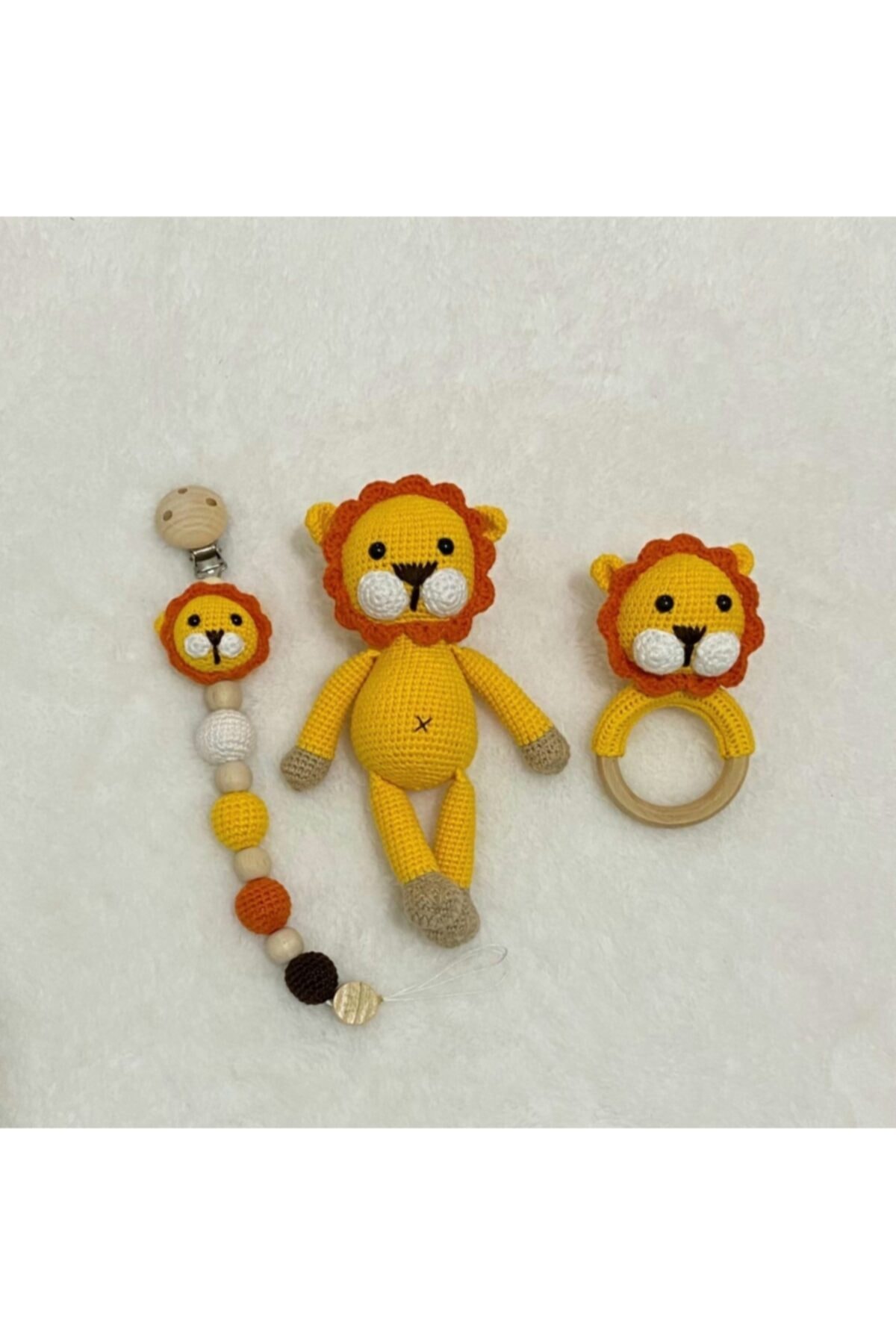 TOYSCİTY Aslan Emzik Seti&çıngırak