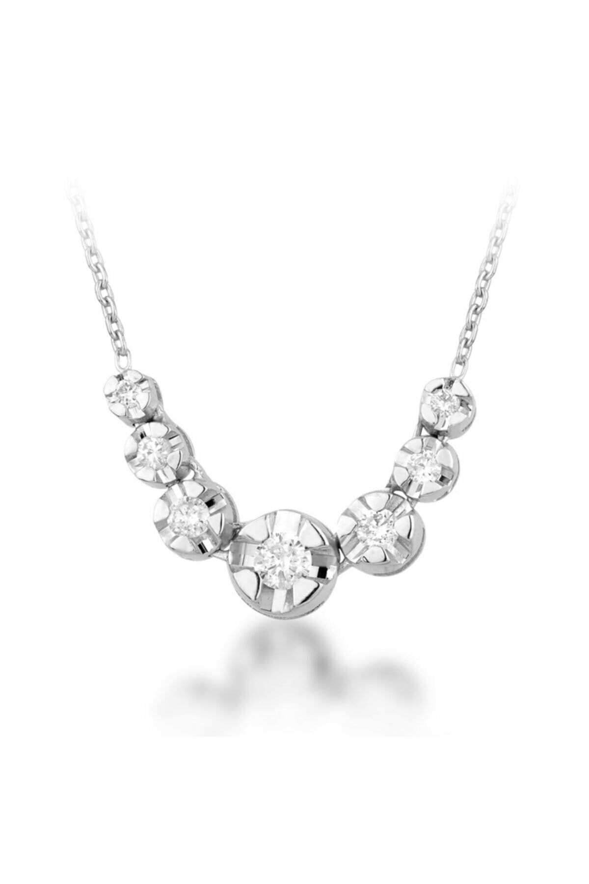 pırlantam 0.39 Ct Pırlanta Kolye