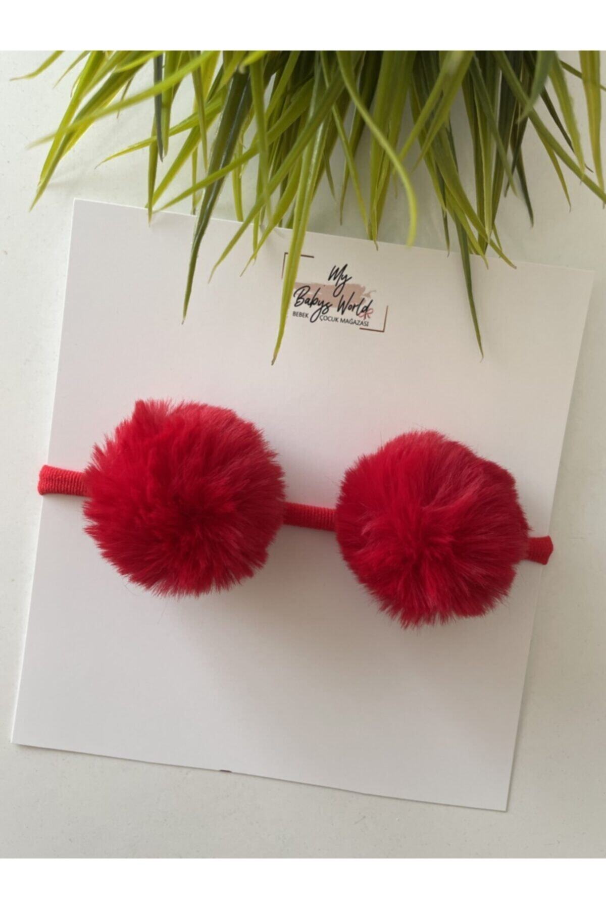 Mybabysworld Ponpon Modeli Bebek Bandanası