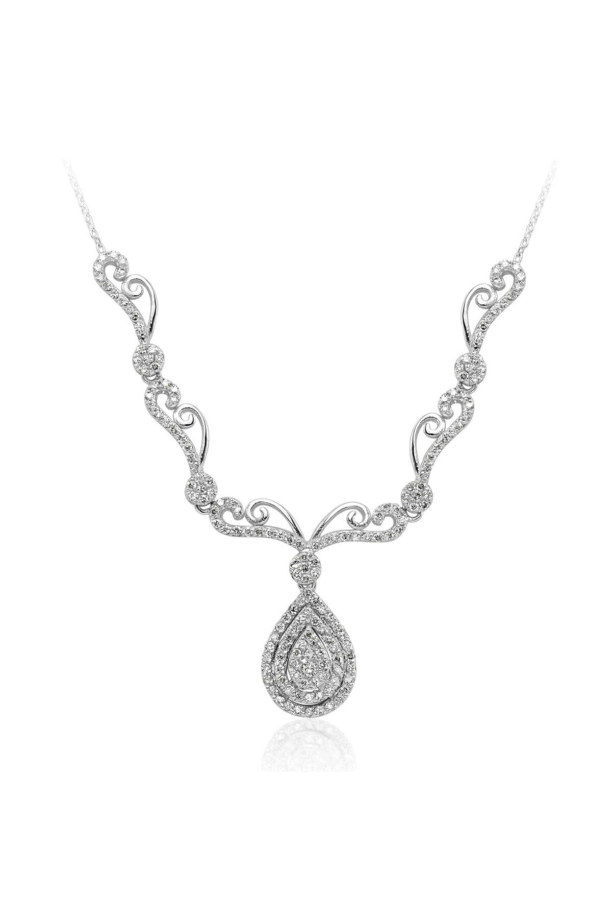 pırlantam 0.85 Ct Pırlanta Fantezi Kolye