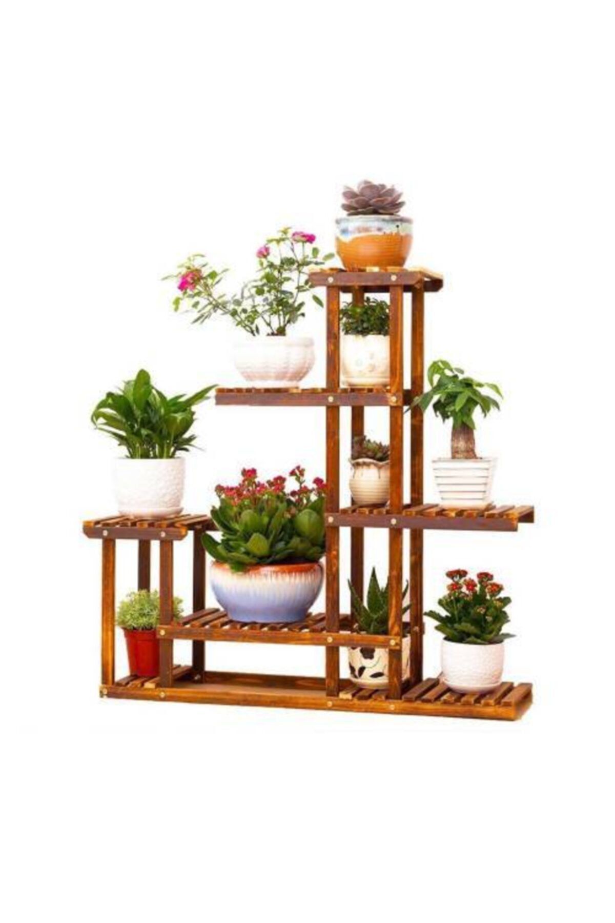 Trendtorb Ahşap Saksı Standı - 2