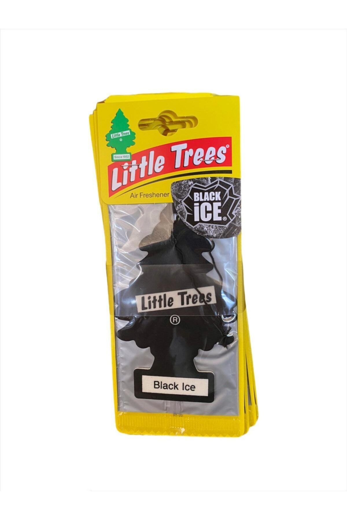 Little Trees Orijinal Siyah Buz Black Ice Freshener Oto Asma Kokusu