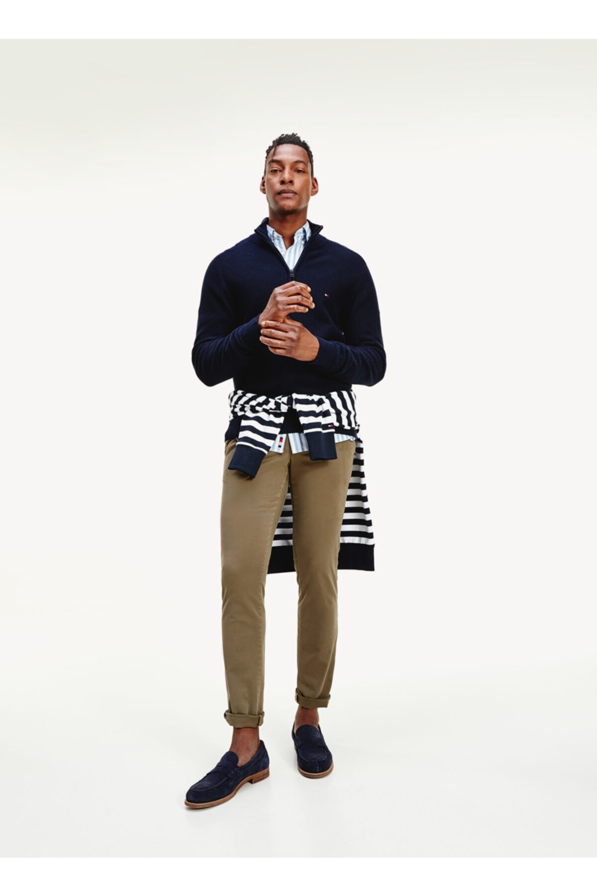 Tommy Hilfiger Haki Pantolon