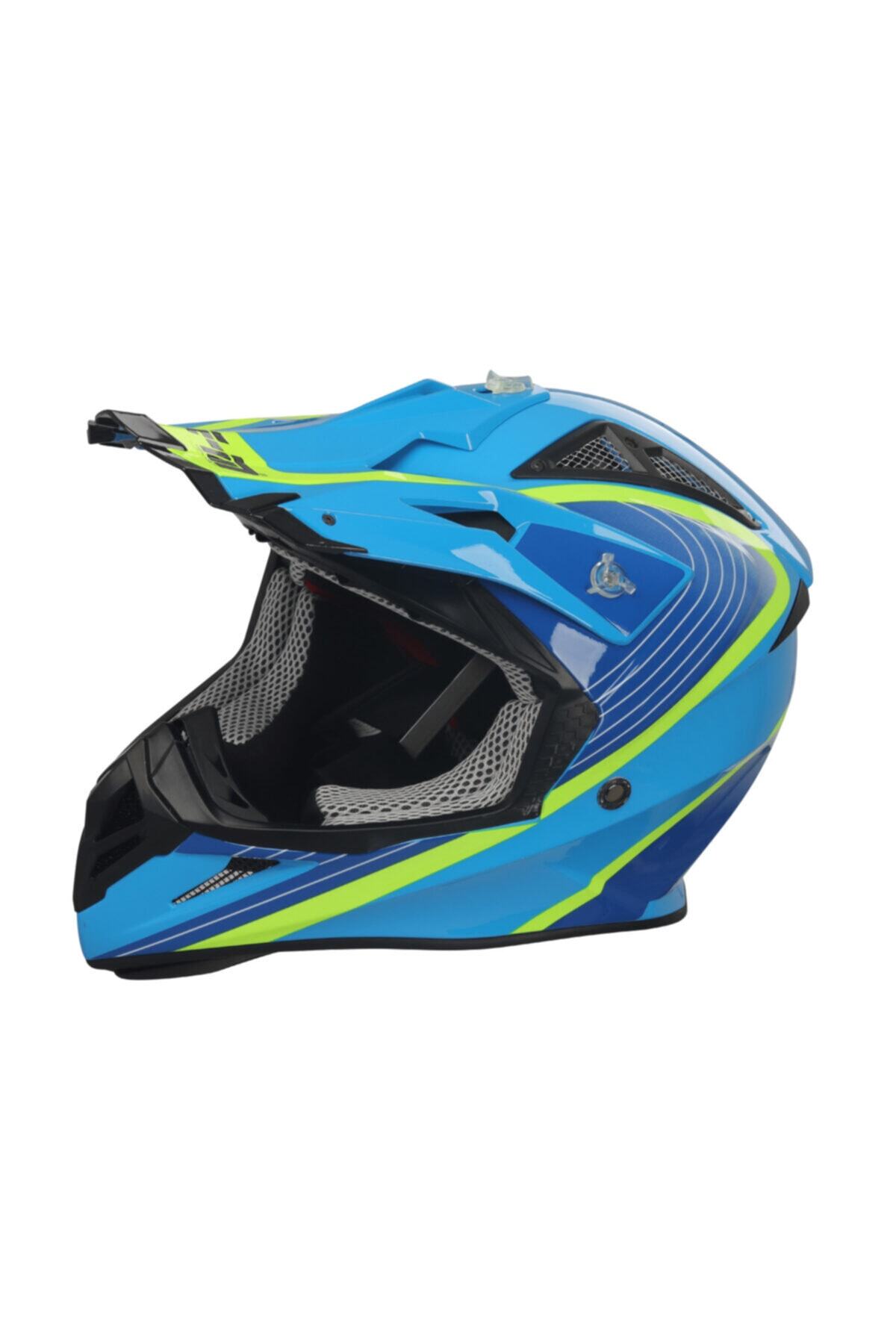monero Free-m 801 Cross Kask Mavi