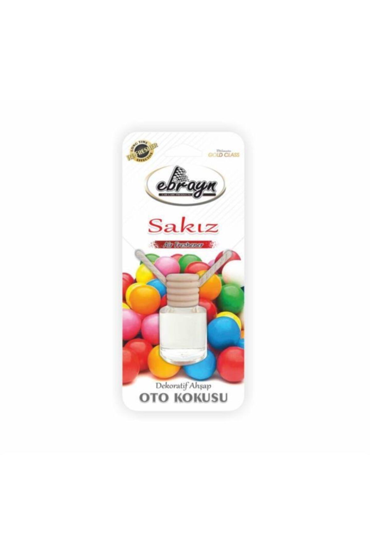 Ebrayn Araç Parfümü 8 Ml Oto Parfüm Bambu Oto Kokusu Sakız