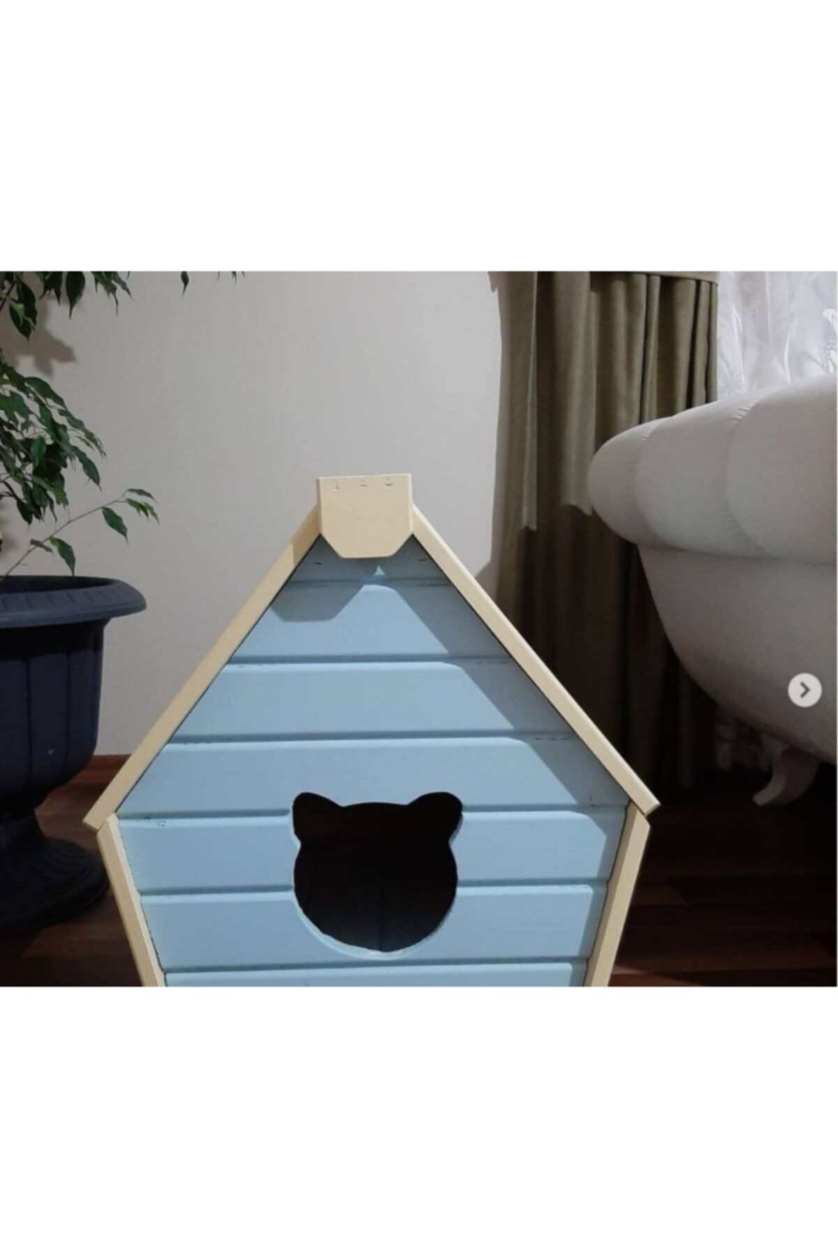 partnercentershop Lüx Ahşap Kedi Evi