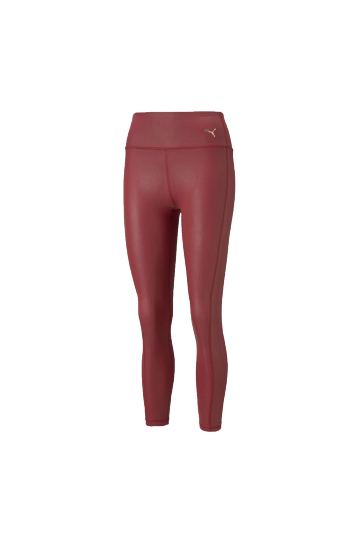 Puma 520925-22 Moto High Waist 7 8 Tight Intense Red Kadın Tayt Bordo