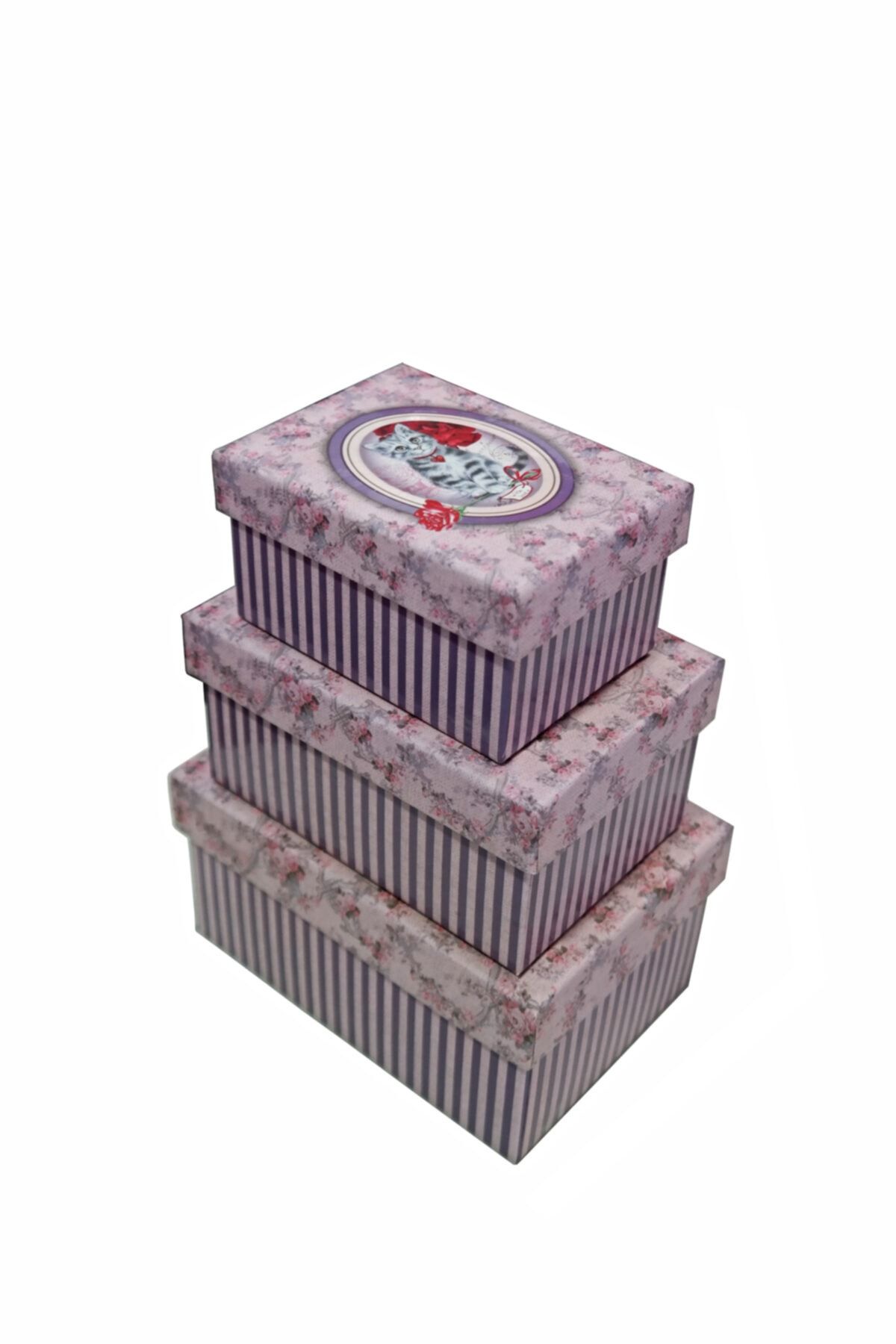 Giftpoint Karton Kutu 3'lü Set