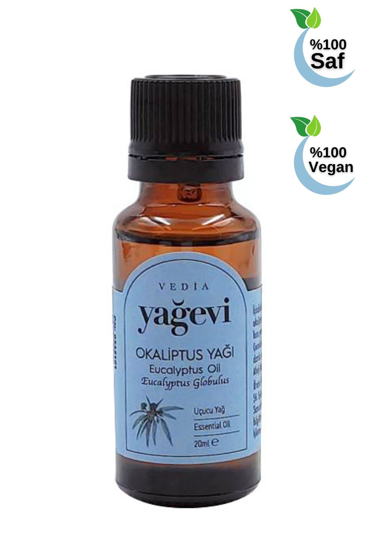 Yağevi %100 Saf Okaliptus Uçucu Yağı 20 Ml