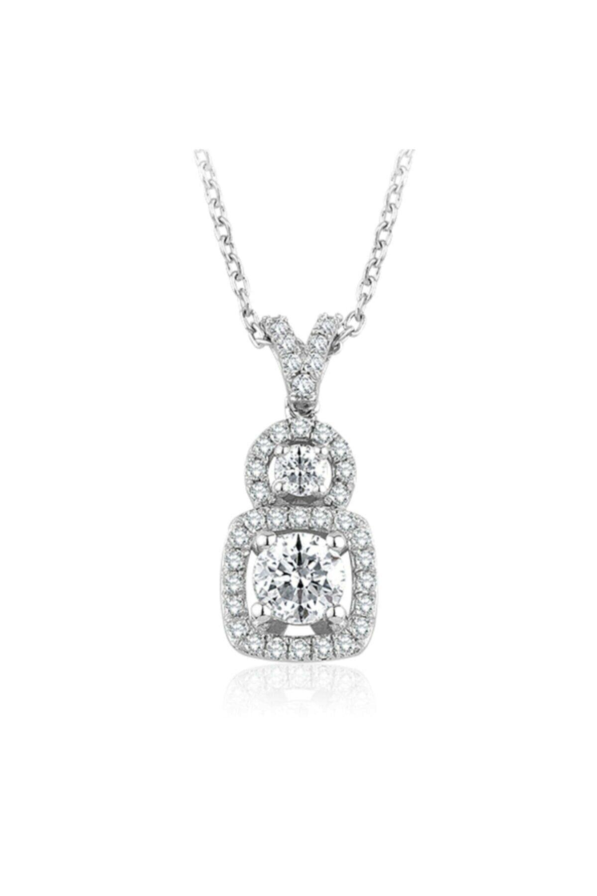 pırlantam 0.45 Ct Pırlanta Fantazi Kolye