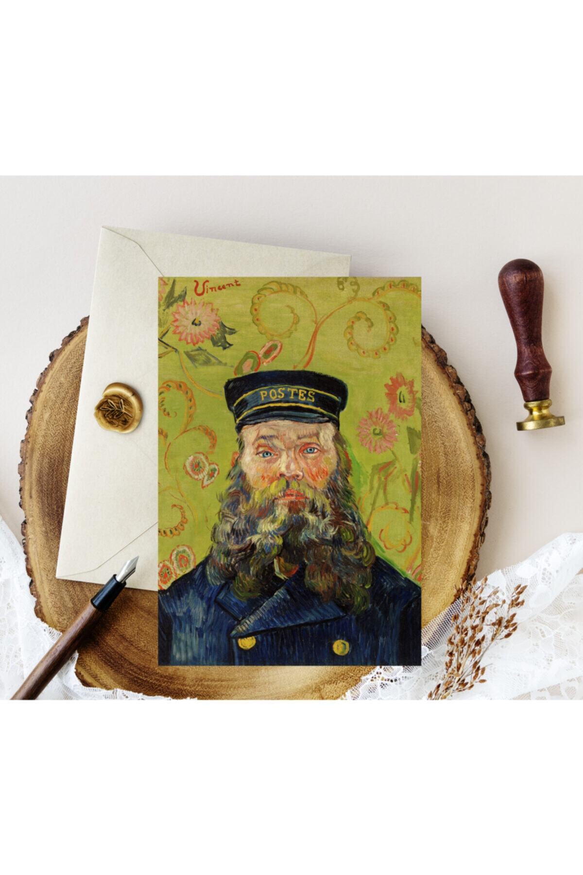 Kartpostal Kutusu 5'li Vintage - Postacı Kartpostal