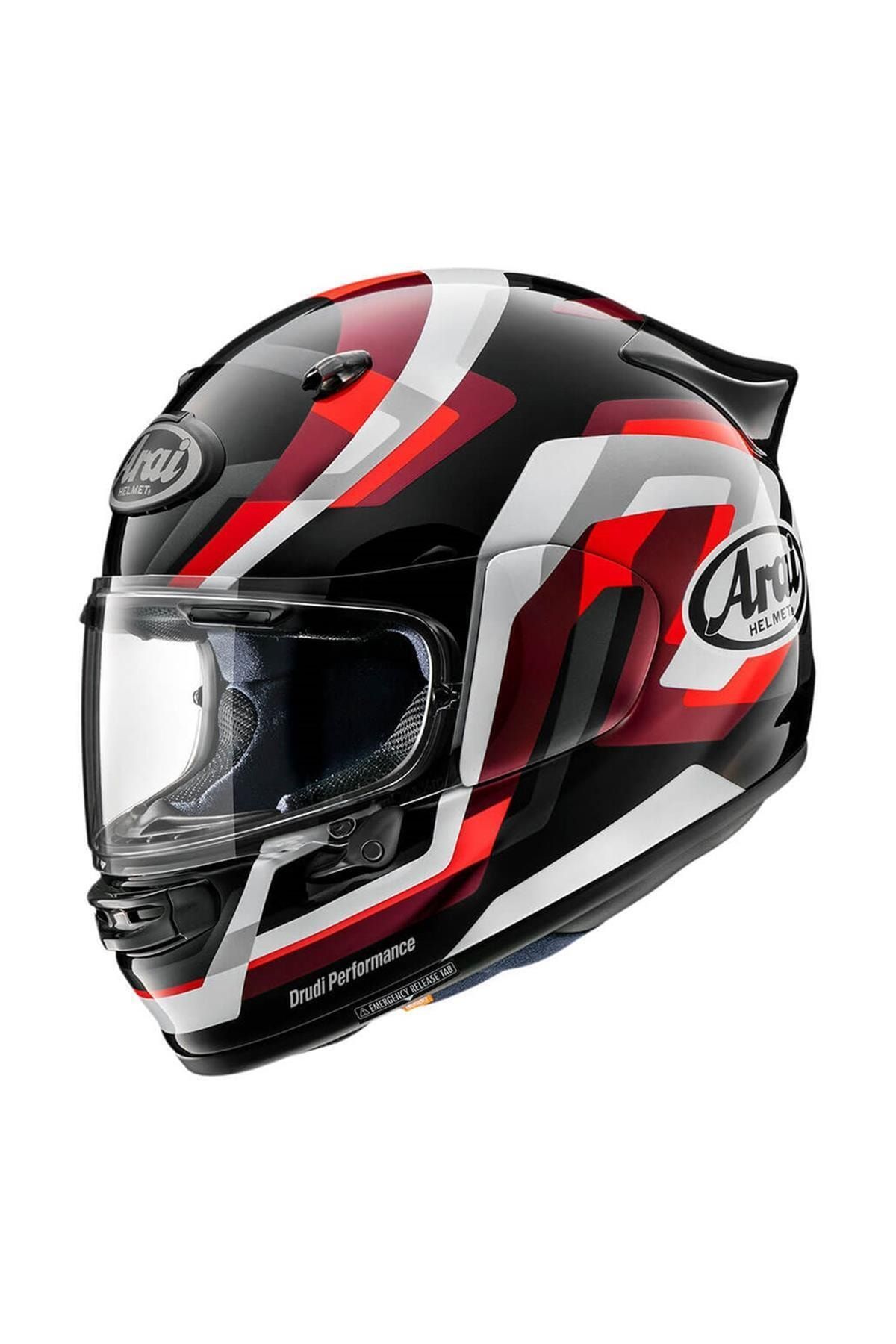 ARAI Quantic Snake Red Kapalı Kask