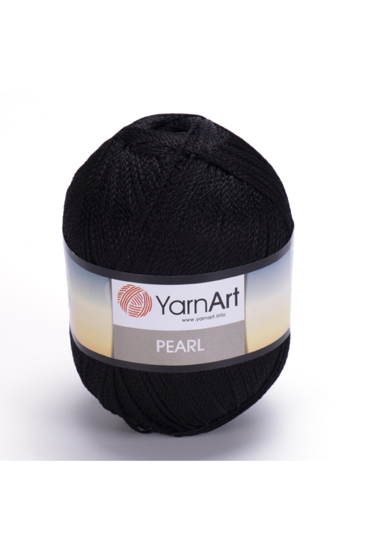 Yarnart Pearl - Parlak El Örgü Ipi Siyah-107