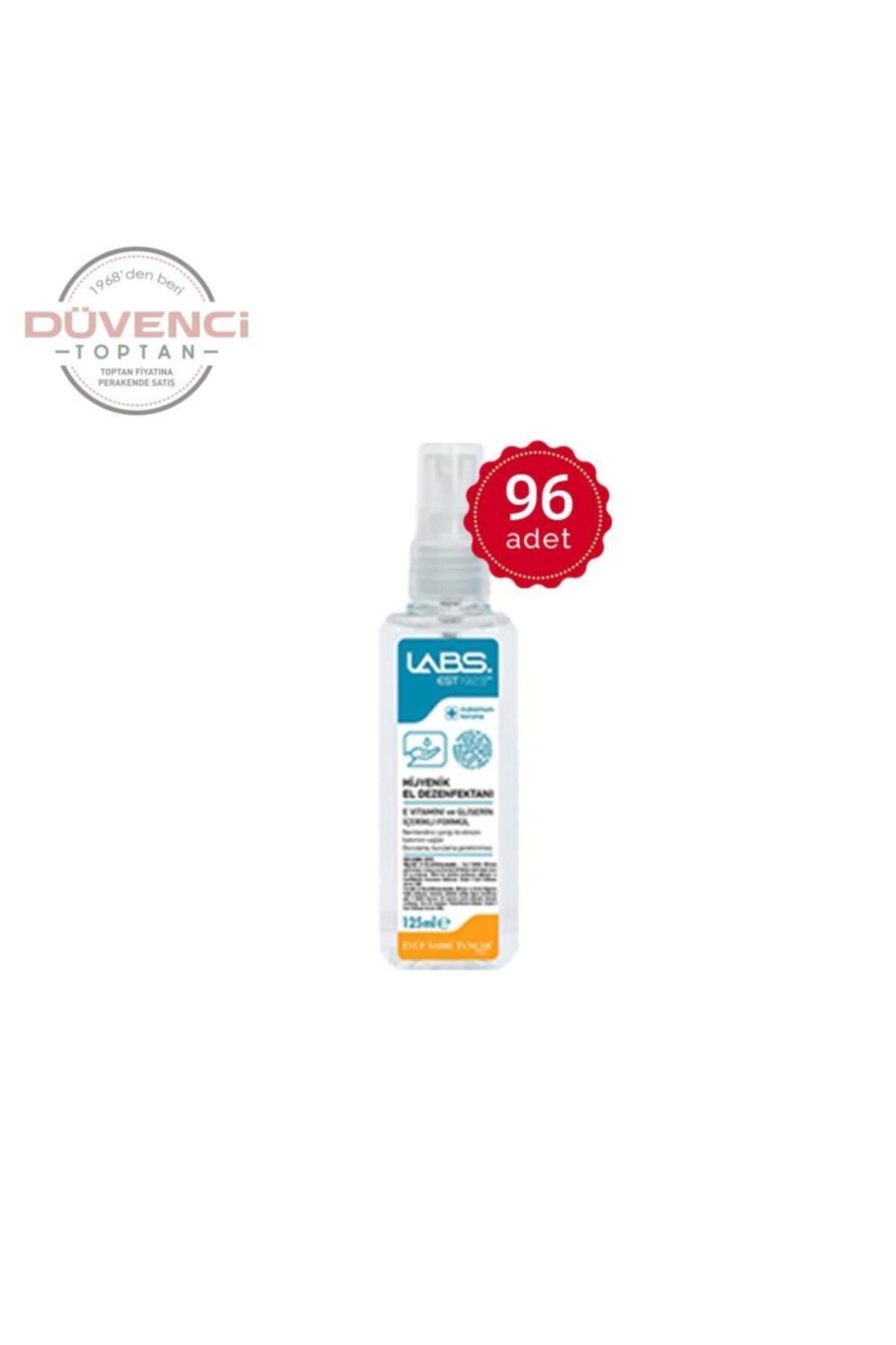Eyüp Sabri Tuncer Labs El Dezenfektanı 125 Ml X 96 Adet