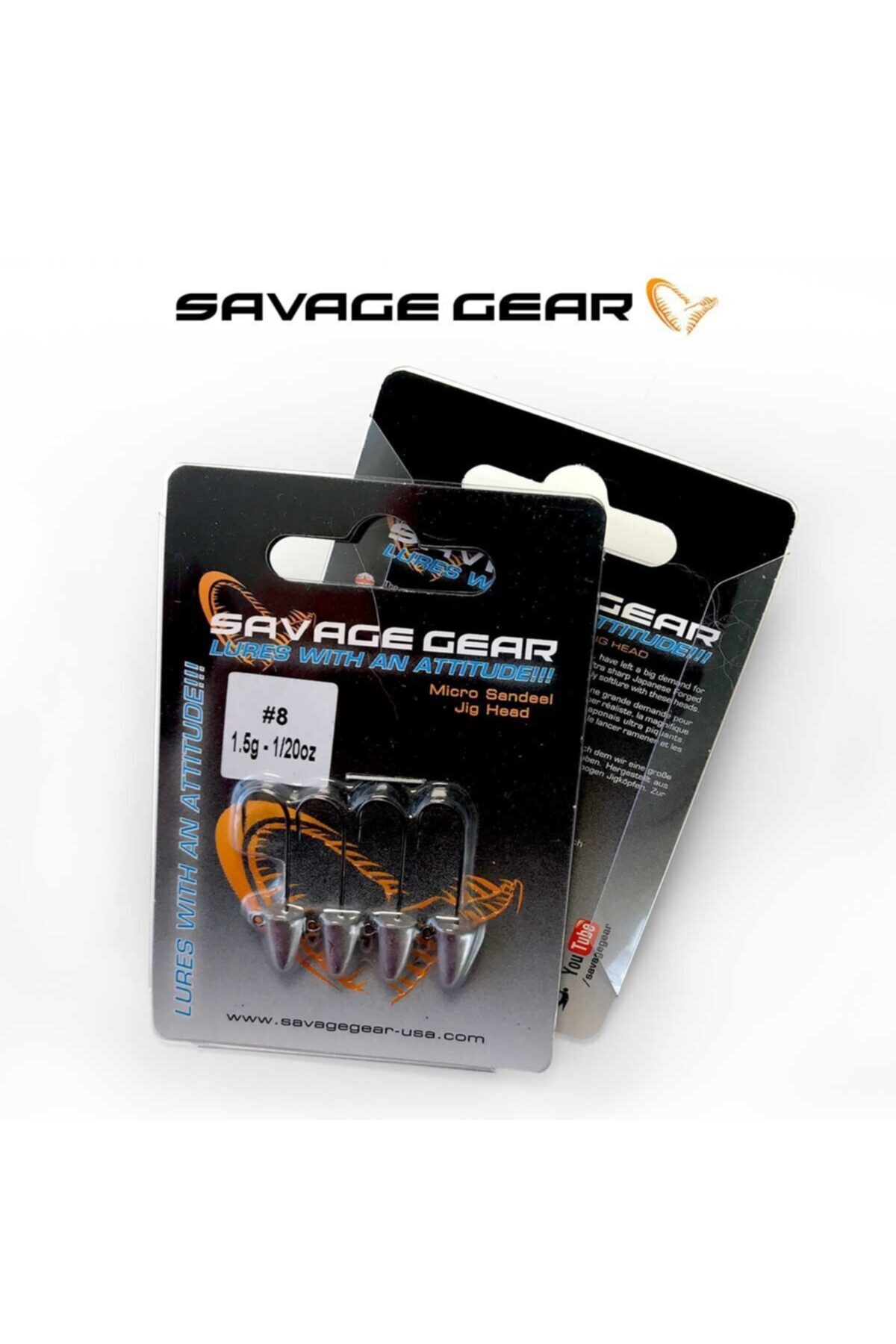 Savage Gear Lrf Micro Sandeel Jighead - 4 Parça 2,0 Gr