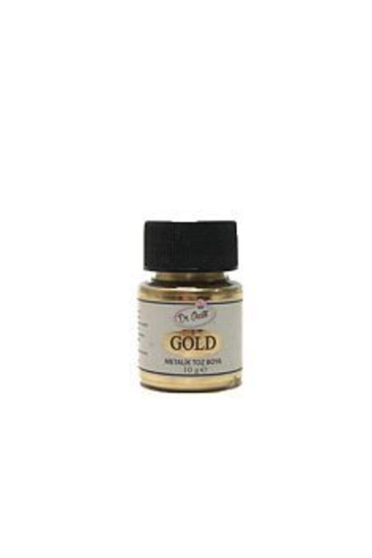 Dr. Gusto 10 gr Metalik Toz Boya Gold