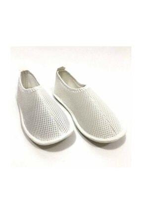 Patik - Fileli Tavaf Patiği - Hac Patiği - Umre Patiği - Beyaz Renk - 38 Numara Image 0