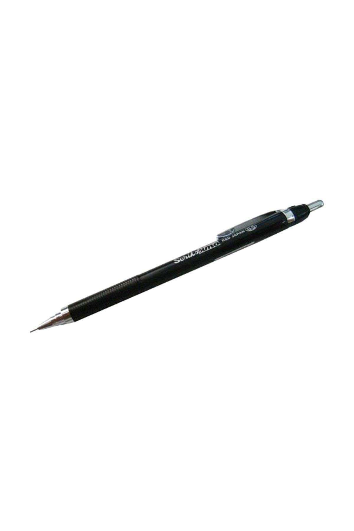 Scrikss Simo 0.5 Mm Versatil Basmalı Kurşun Kalem Siyah