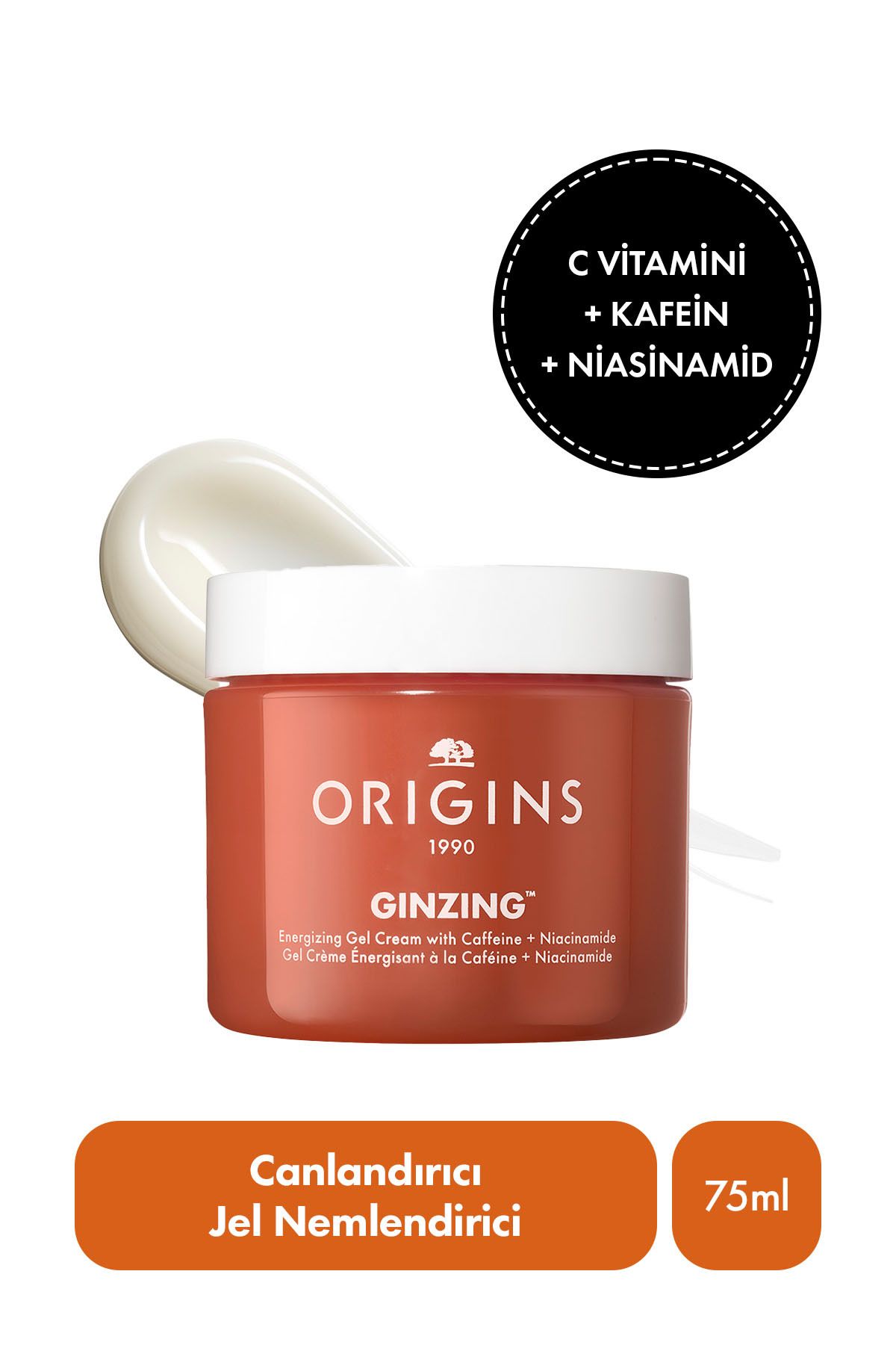 OriginsC Vitamini &Niasinamid Içeren Ginzing™...