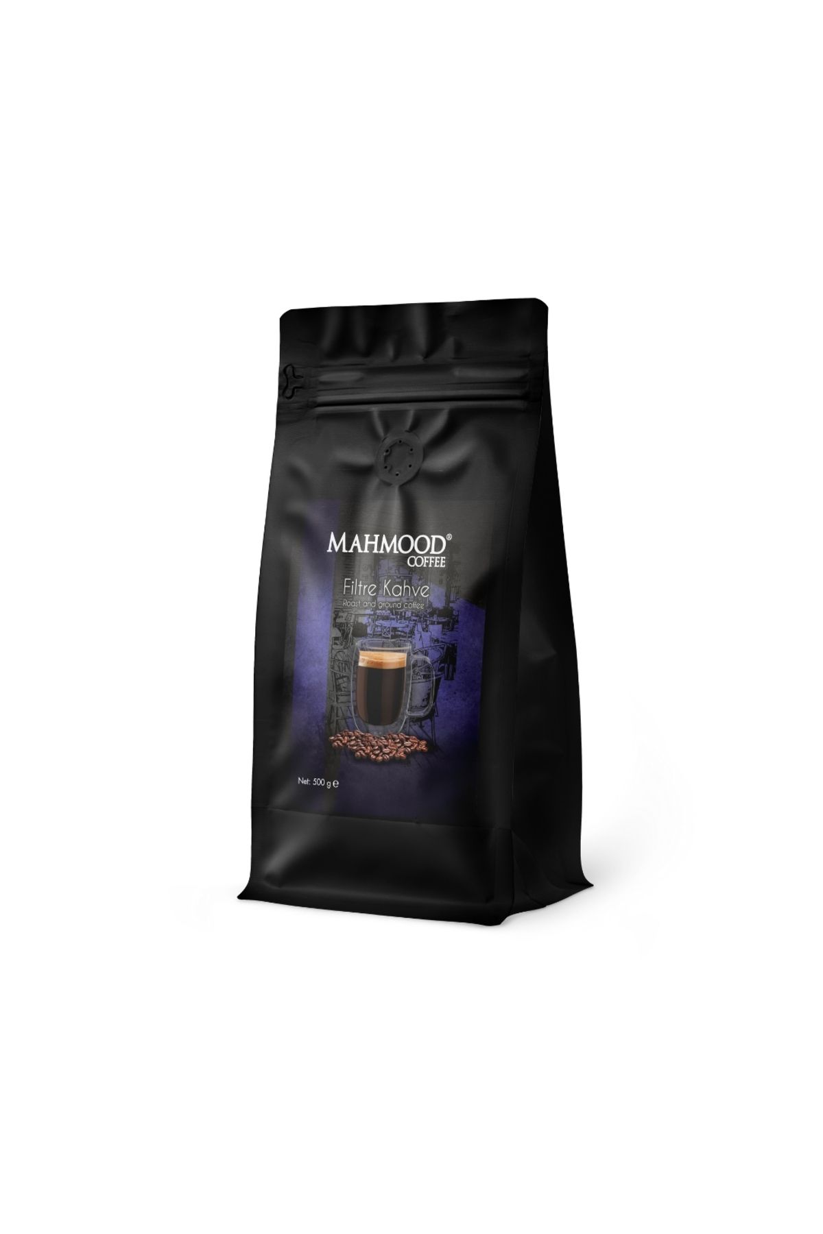 Coffee Filtre Kahve 500 Gr ve Rubin Küçük Boy Kahve Filtresi Naturel Kağıt 2 Numara 100'lü