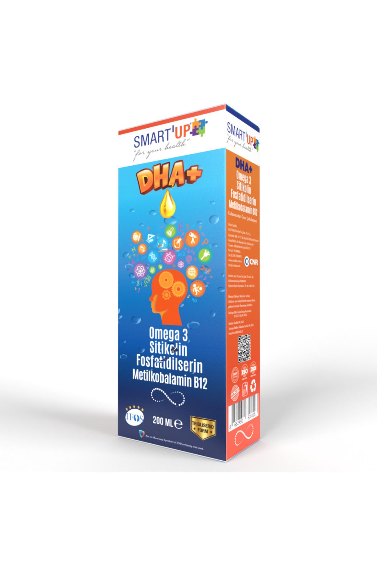 SMART UPSitikolin Dha Omega3 Ve Fosfatidilser...