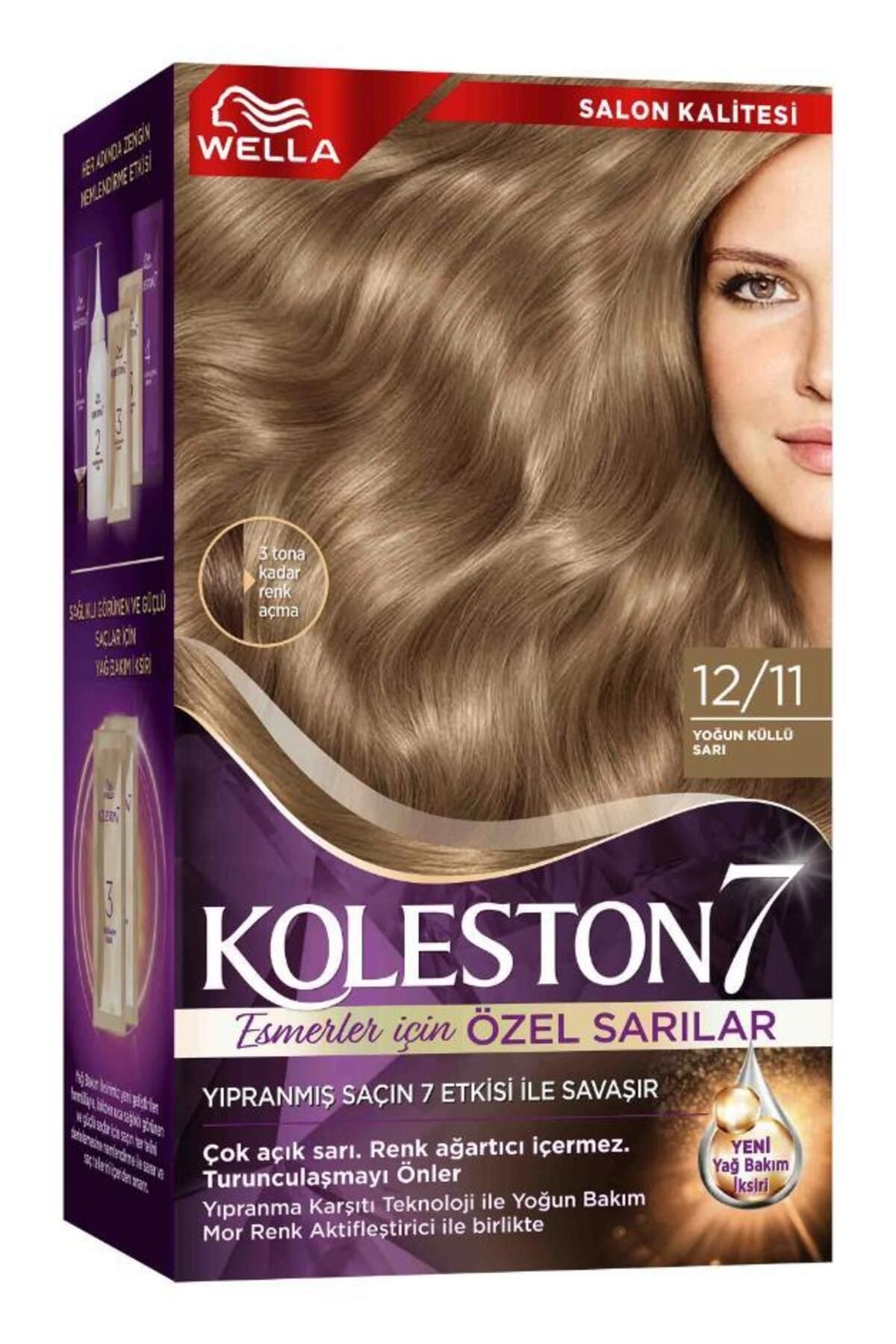 Wella Koleston Supreme Kit12/11 Yoğun Küllü S...