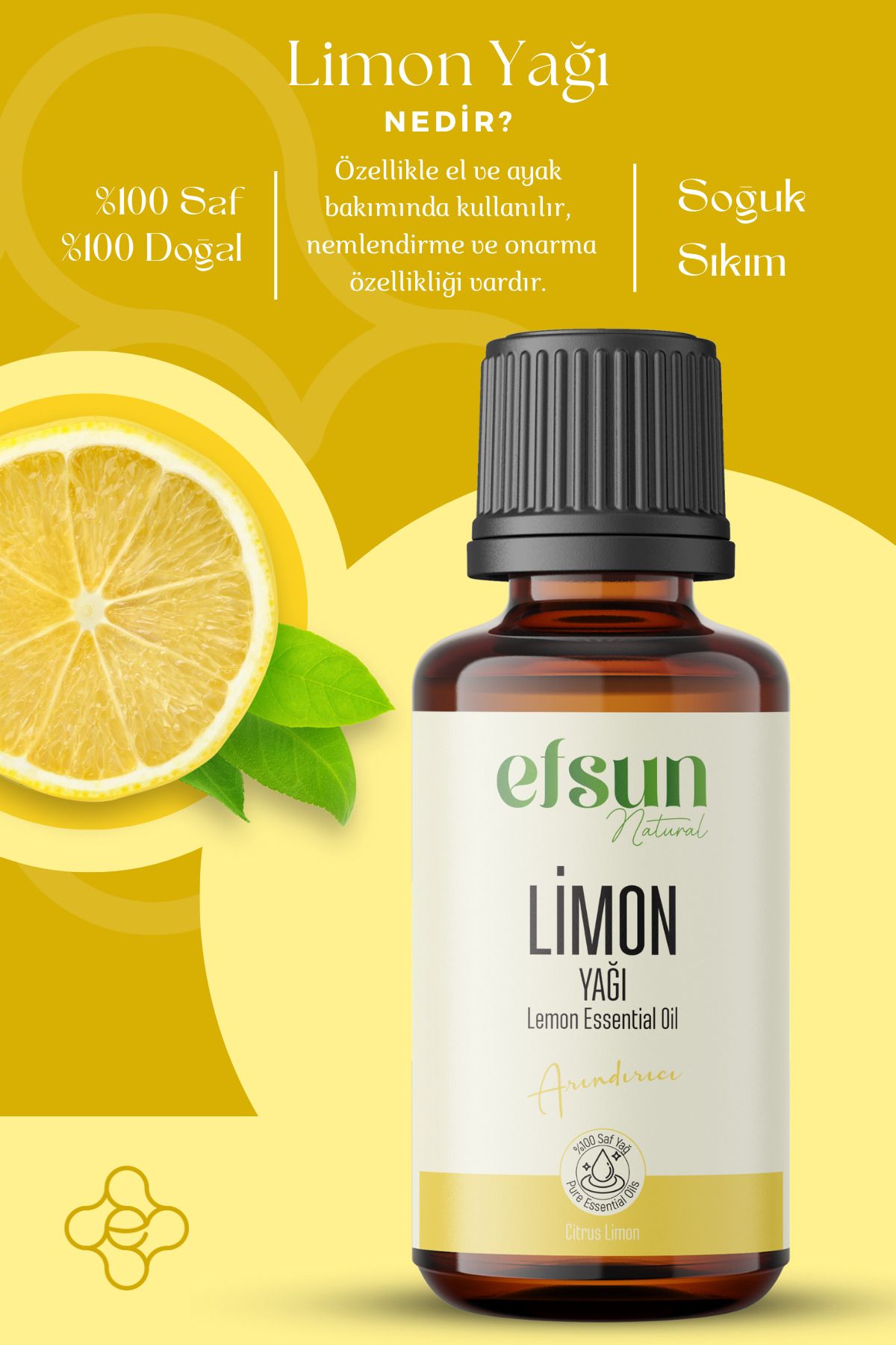 Limon Uçucu Yağı %100 Doğal Saf 10 ml