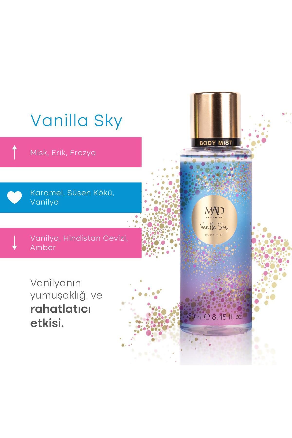 Mad ParfümMad Vanilla Sky250 ml Body Mist