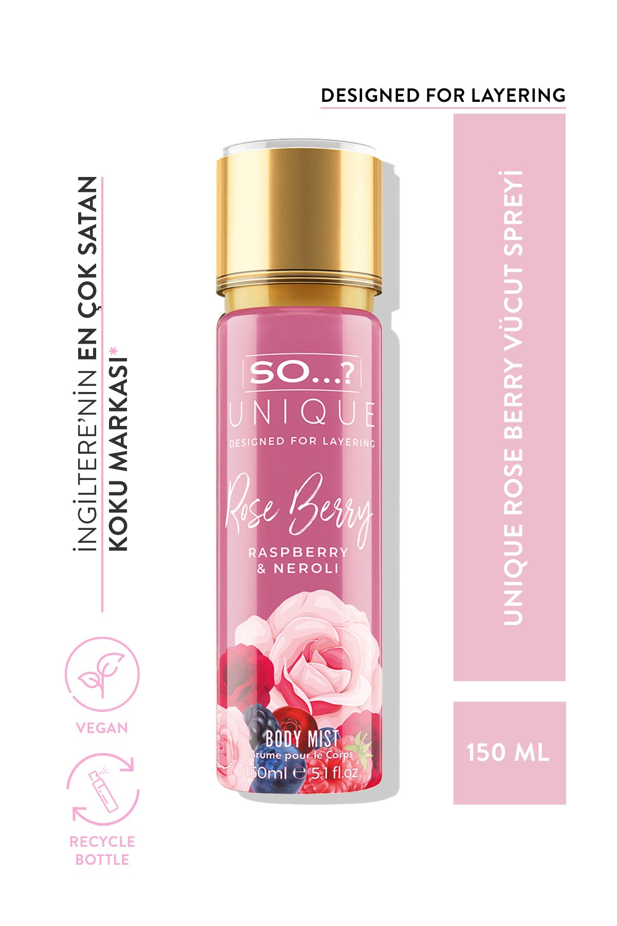 So Fragrance So…? Unique RoseBerry Vücut Spre...