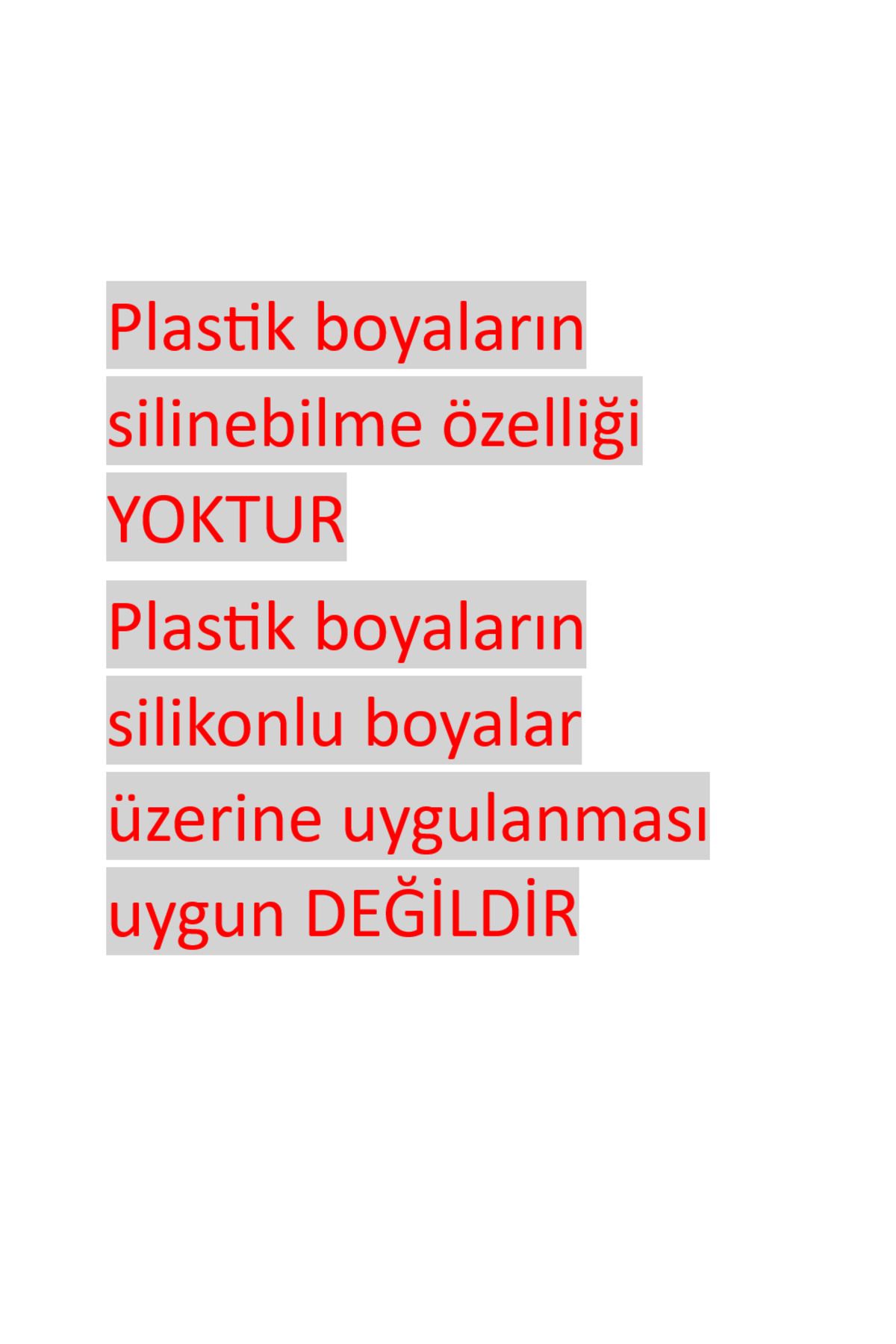 Plastik Iç Cephe Duvar Boyası 3,5 Kg-kül Gri