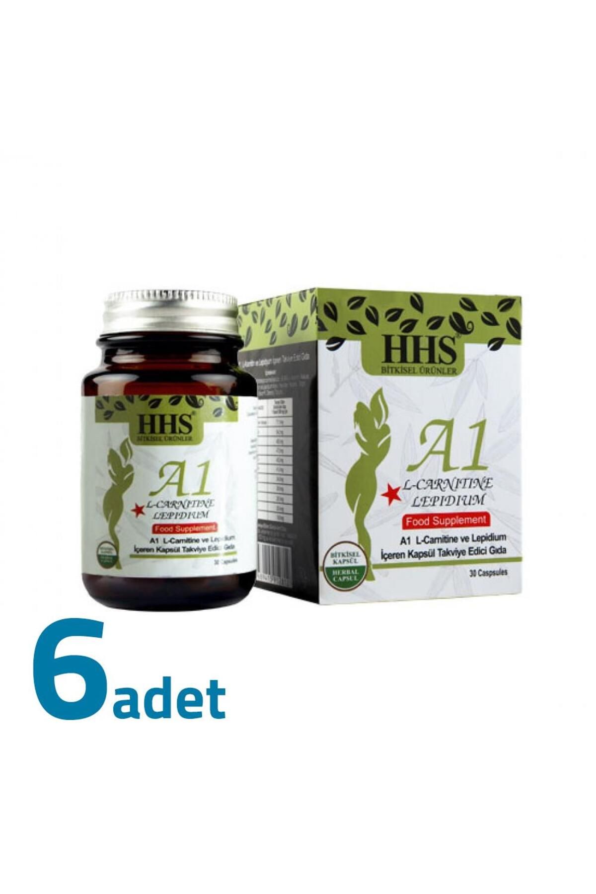 A1 L-carnitine Lepidium A 1 Bitkisel 30 Kapsül X 6 Adet Kutu