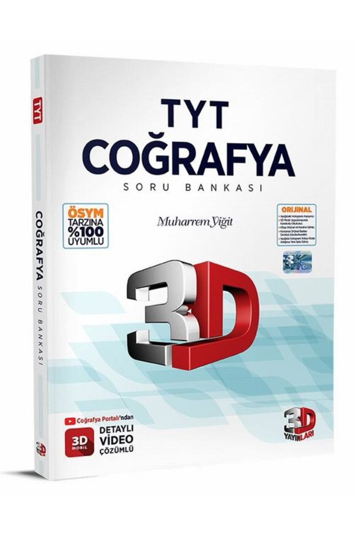 3D YayınlarıTyt CoğrafyaSoru Bankası Tamamı V...