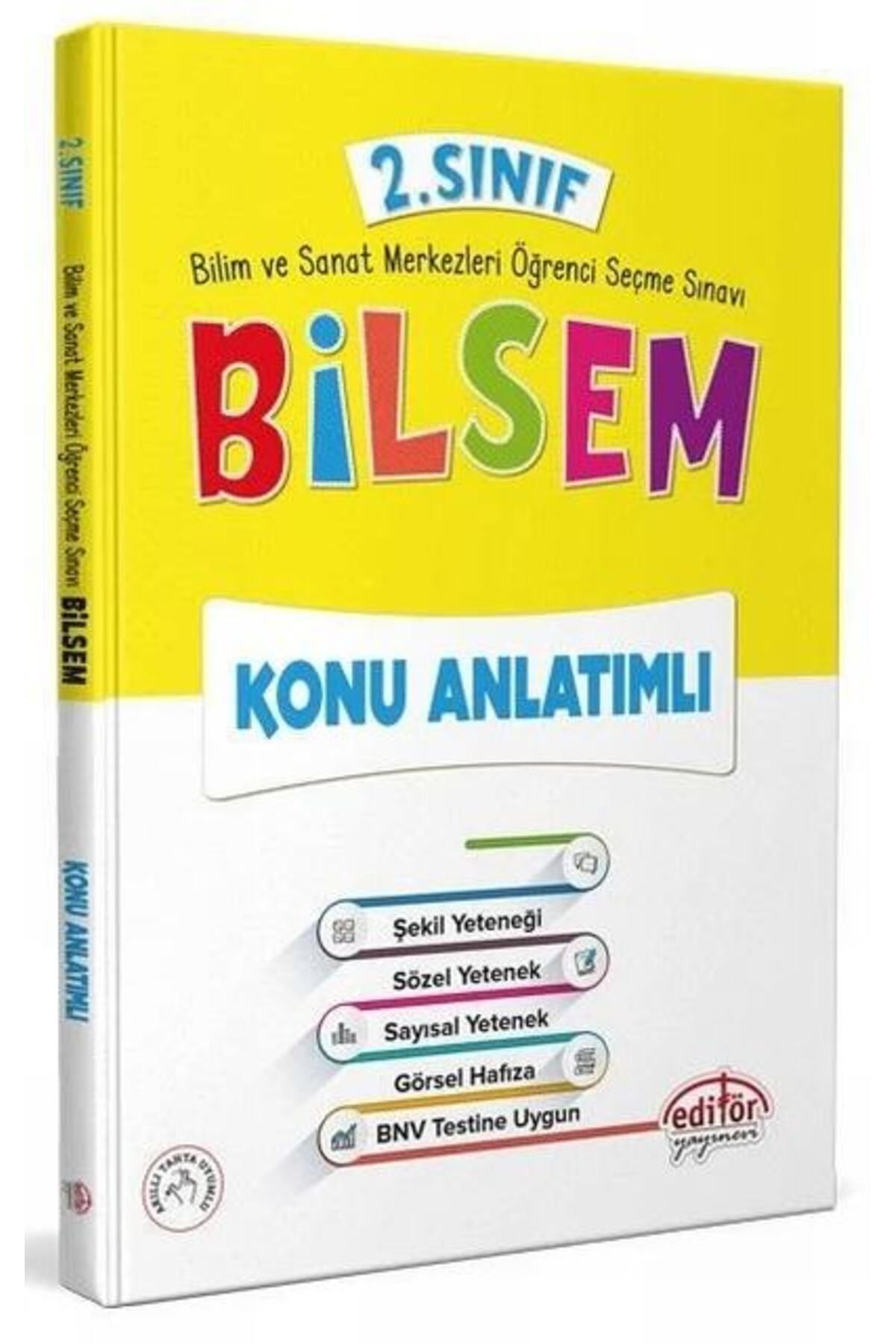 Editör Yayınevi2. SınıfBilsem Konu Anlatımlı...