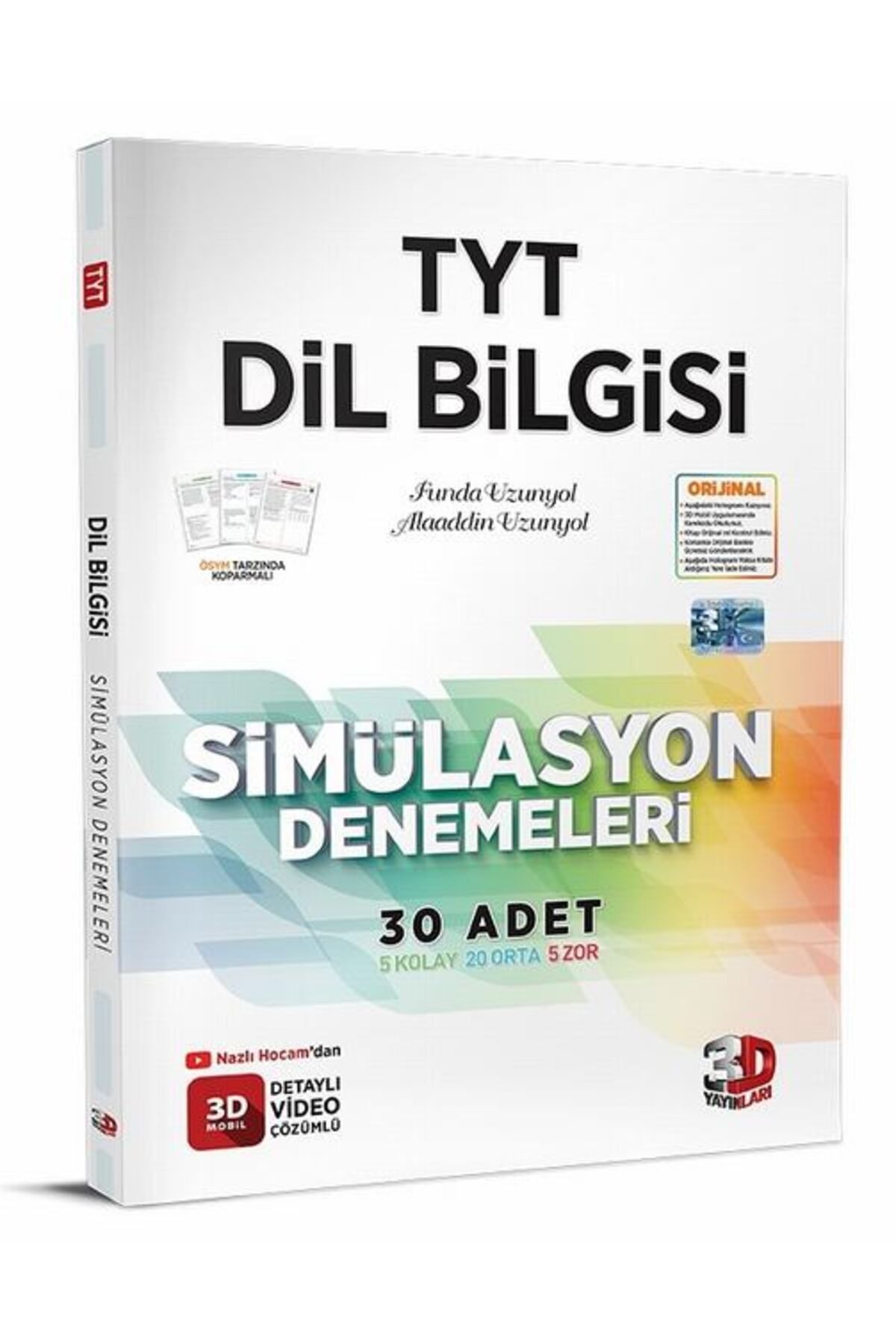 3D YayınlarıTyt Dil BilgisiSimülasyon Denemel...