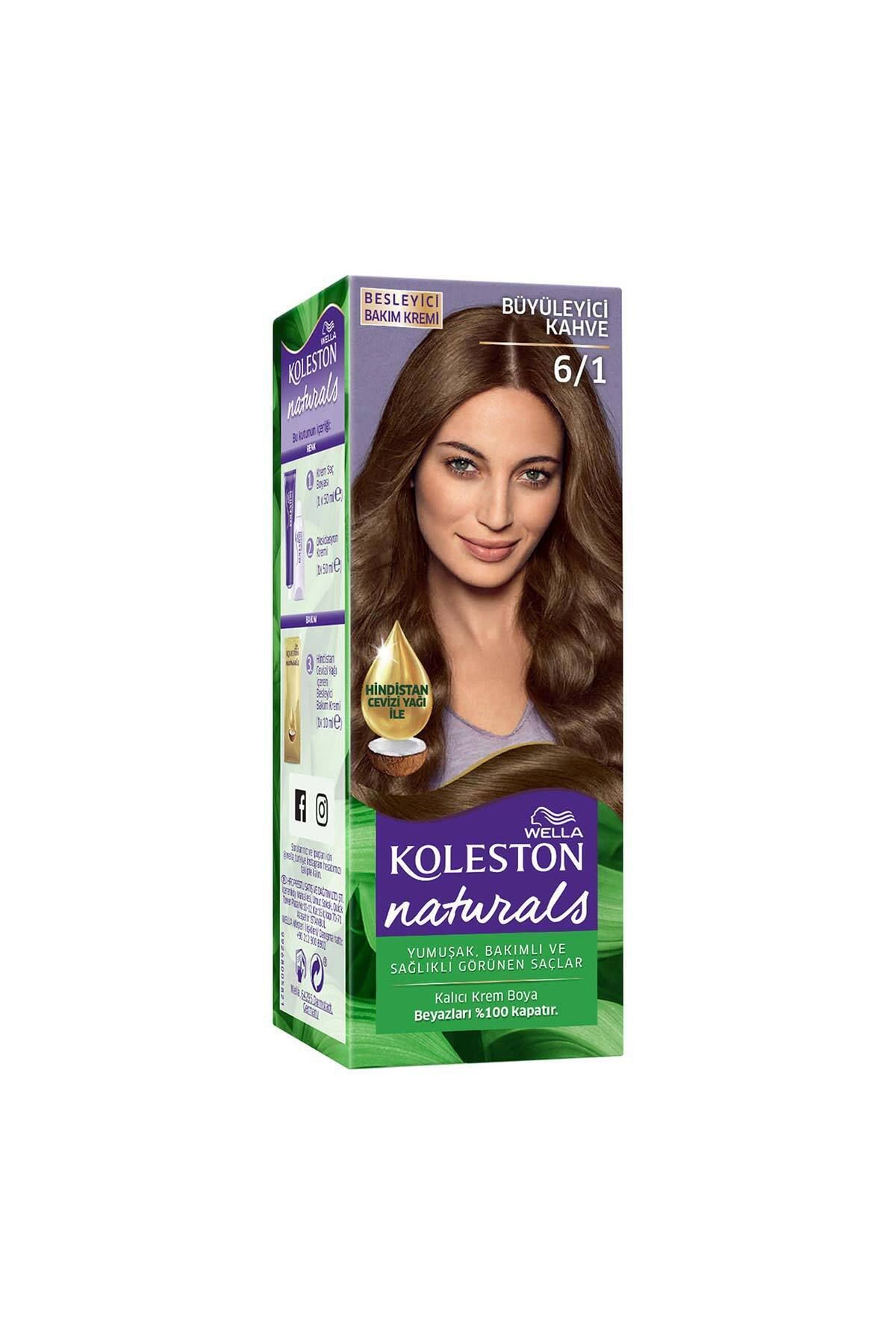 Koleston Saç Boyası Naturals 6/1 Büyüleyici Kahve