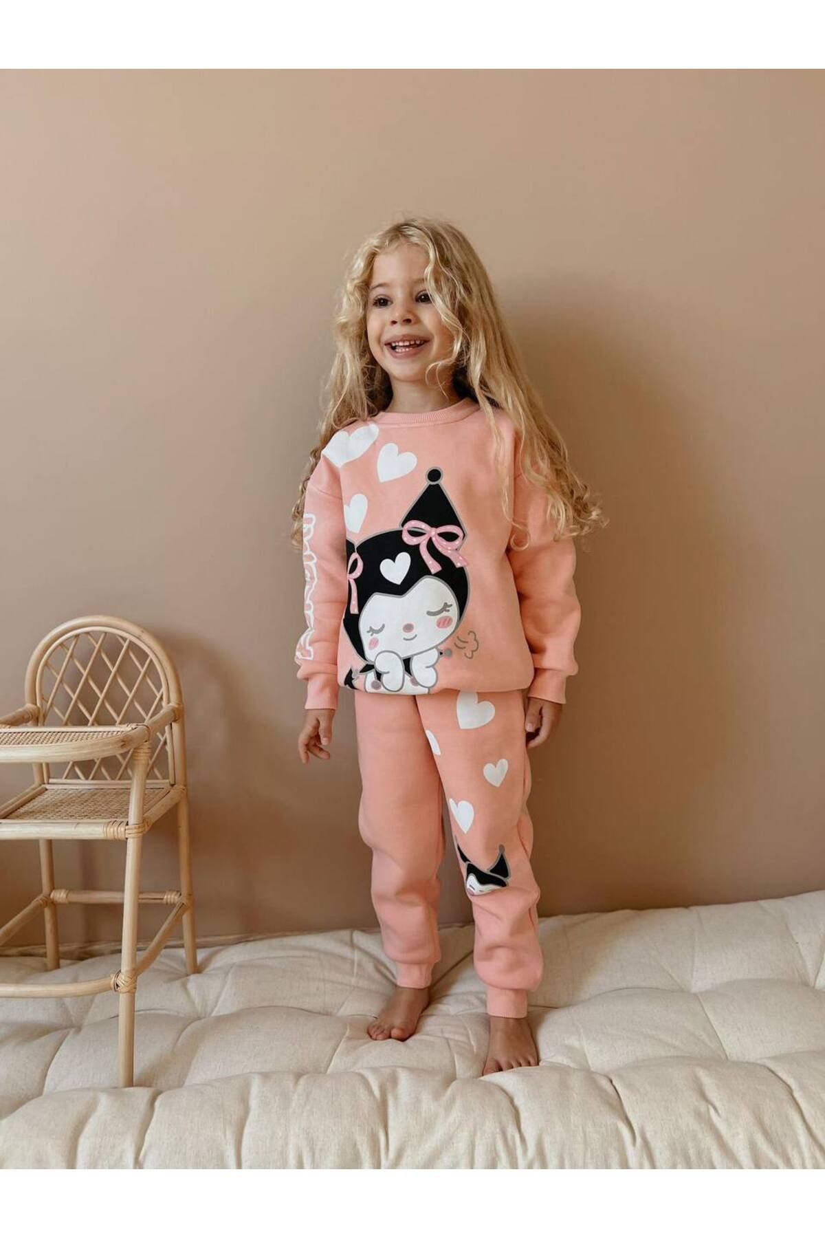 hira kids collection KUROMİKARAKTER BASKILI K...