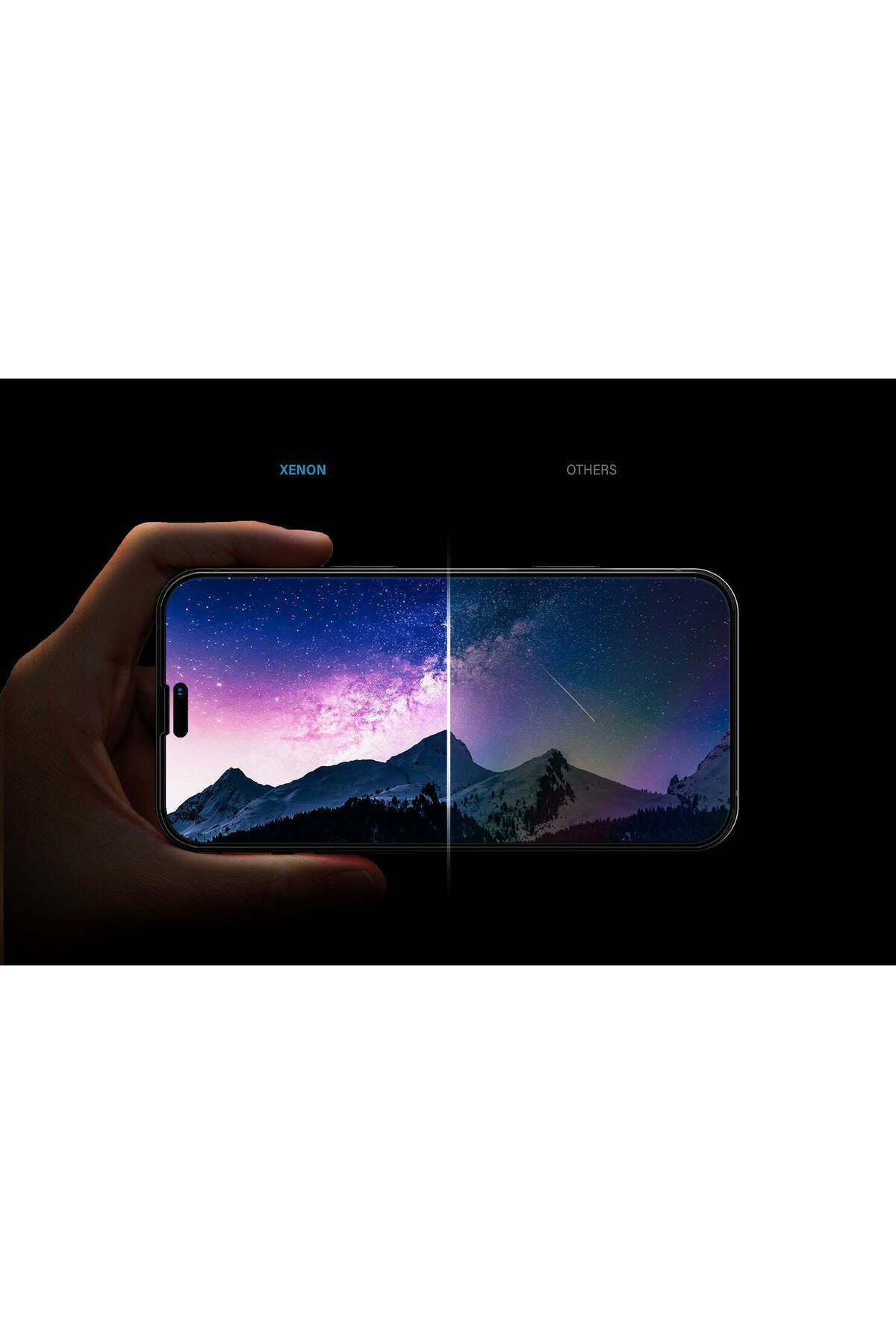 İphone 16 Pro Ekran Koruyucu Cam Optix Xenon Nanocream Teknolojisi