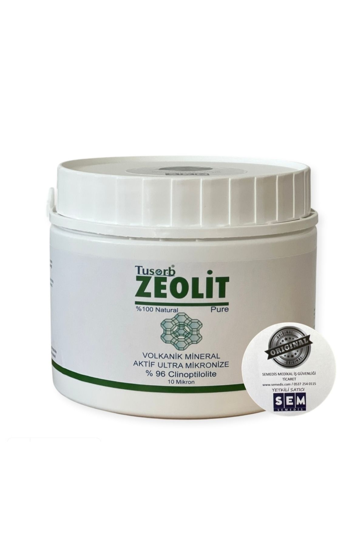 Tusorb Semedis, Zeolit/Clinoptilolite Tozu Mh...