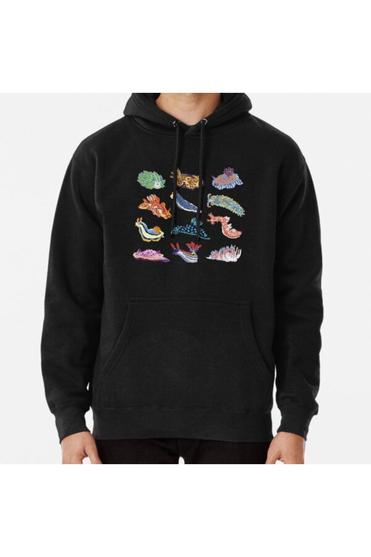 Hvit Stein Nudie CutiesBaskılı Sweatshirt