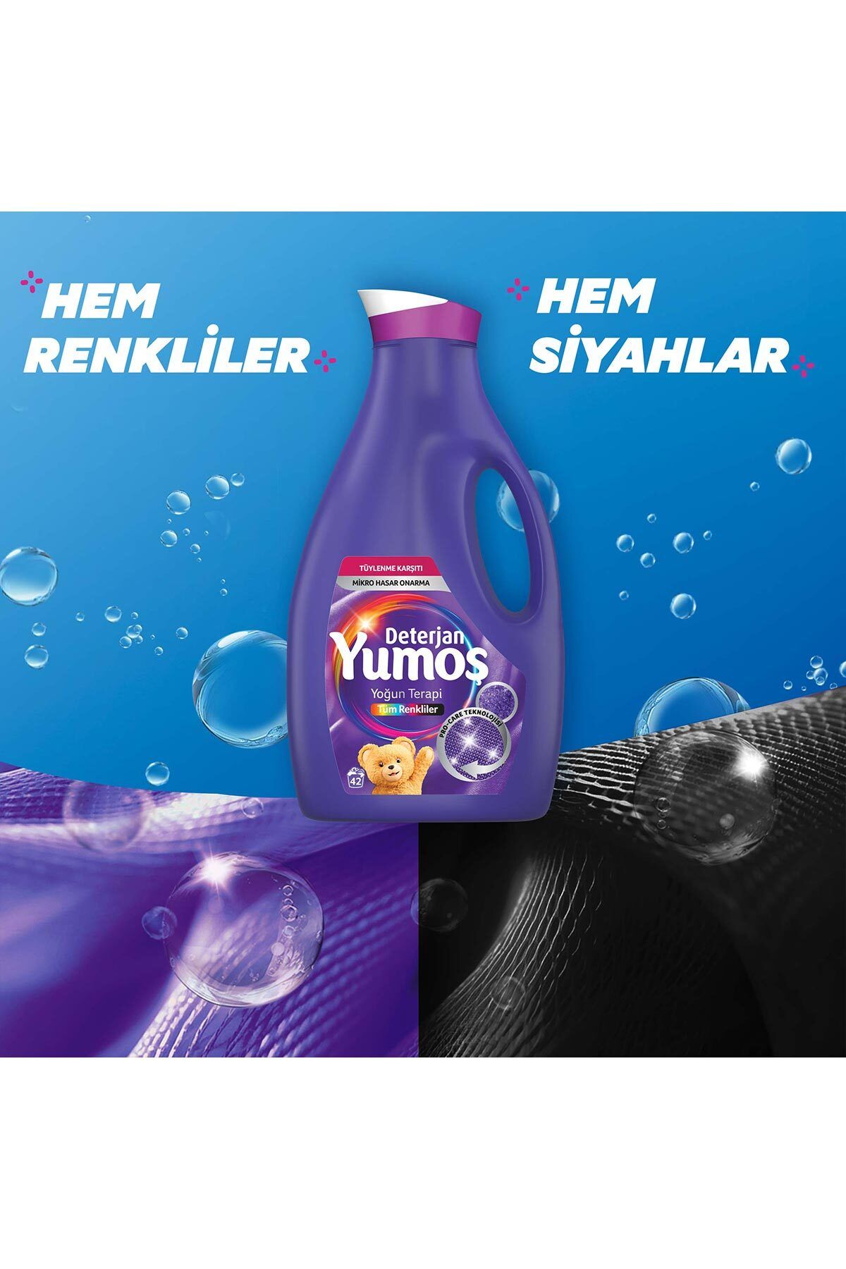 Sıvı Detarjan 2520ml Hassas Giysiler X1 Siyah Ve Koyu Renkli Giysiler X1 Renkli Giysiler X1