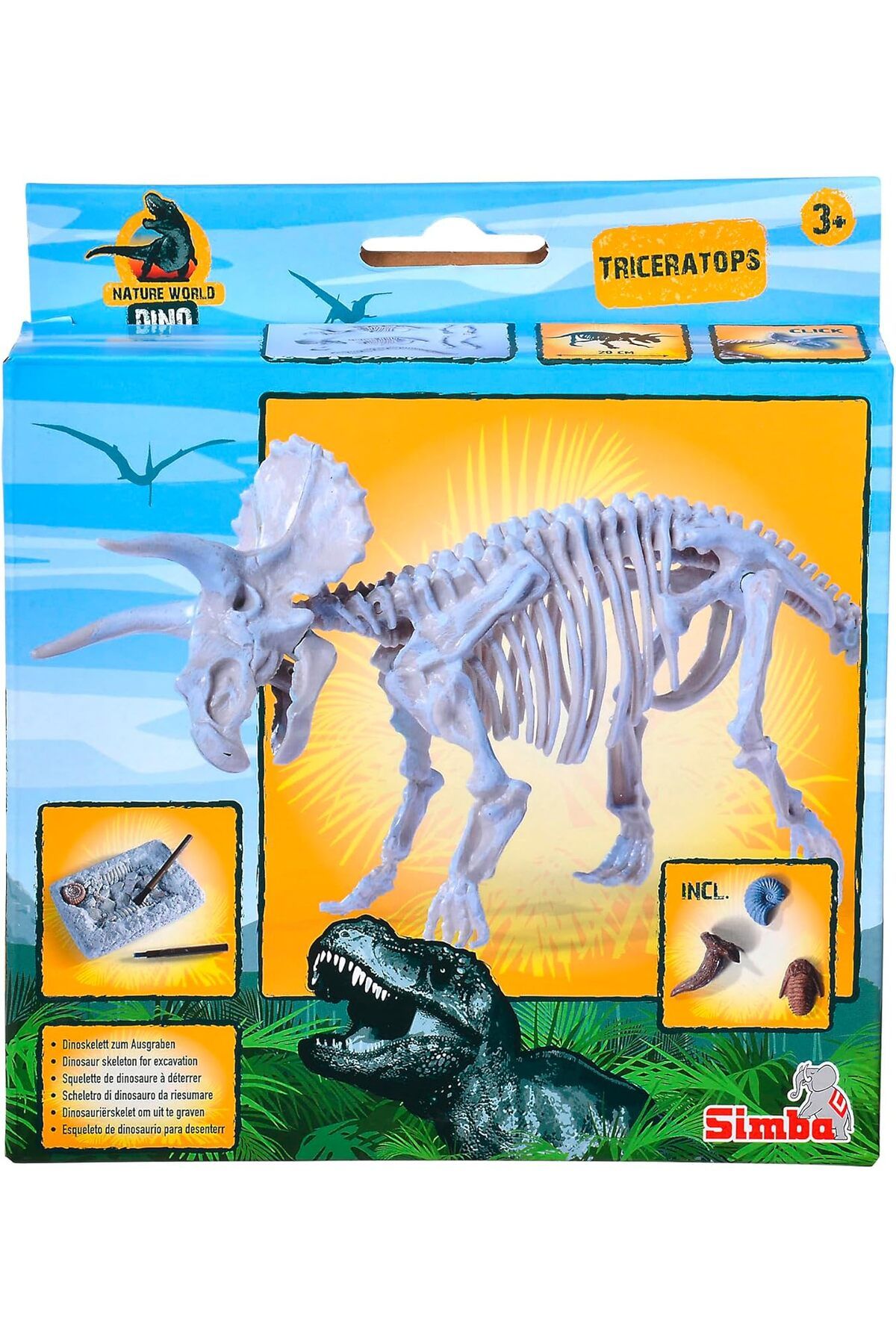 Simba Dino Kazı ArkeolojisiOyunu Triceratops