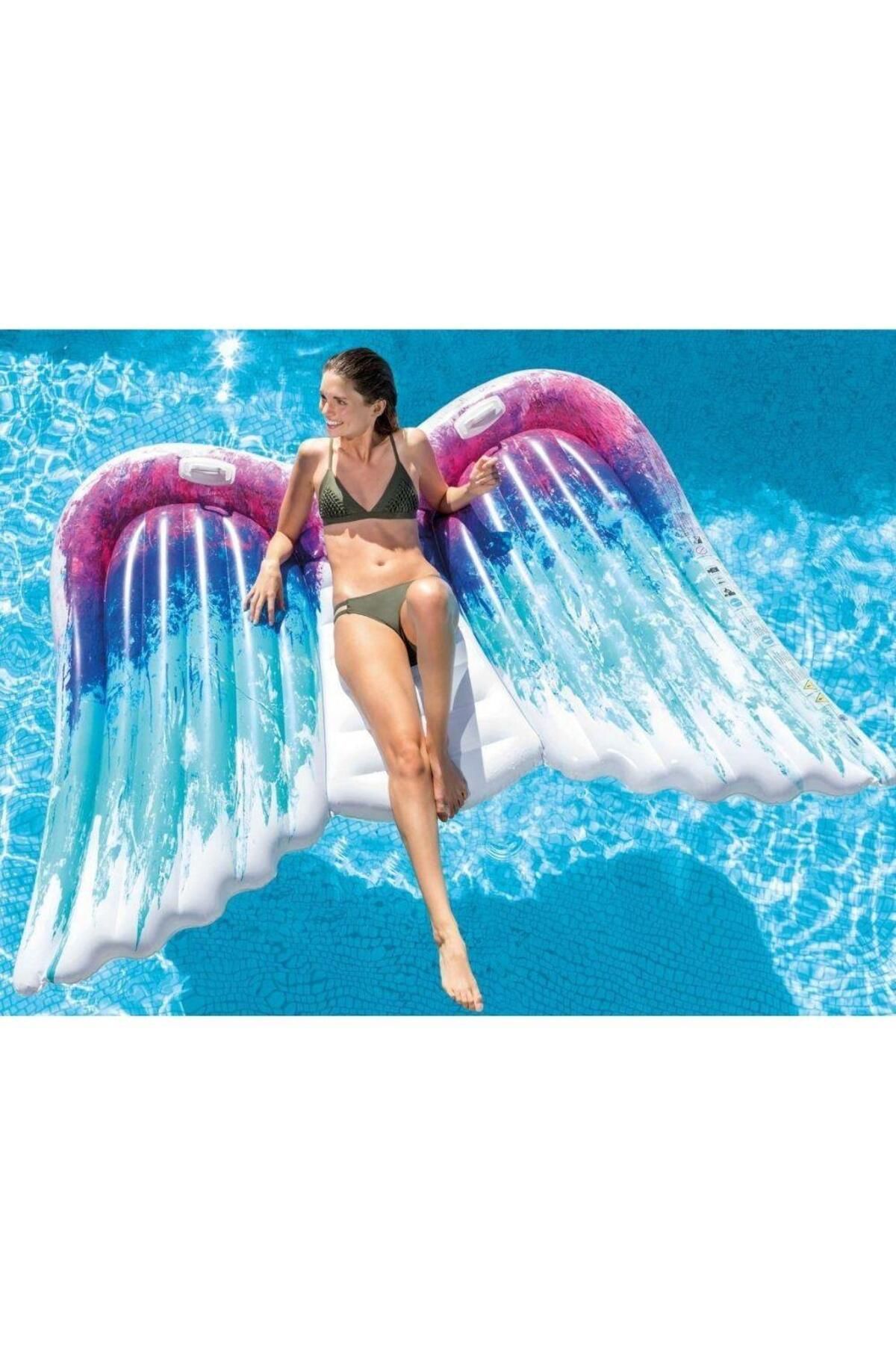 intex Melek Kanadı Ada Yatak 251 Cm - 58786 (Lisinya) - 10153-1455