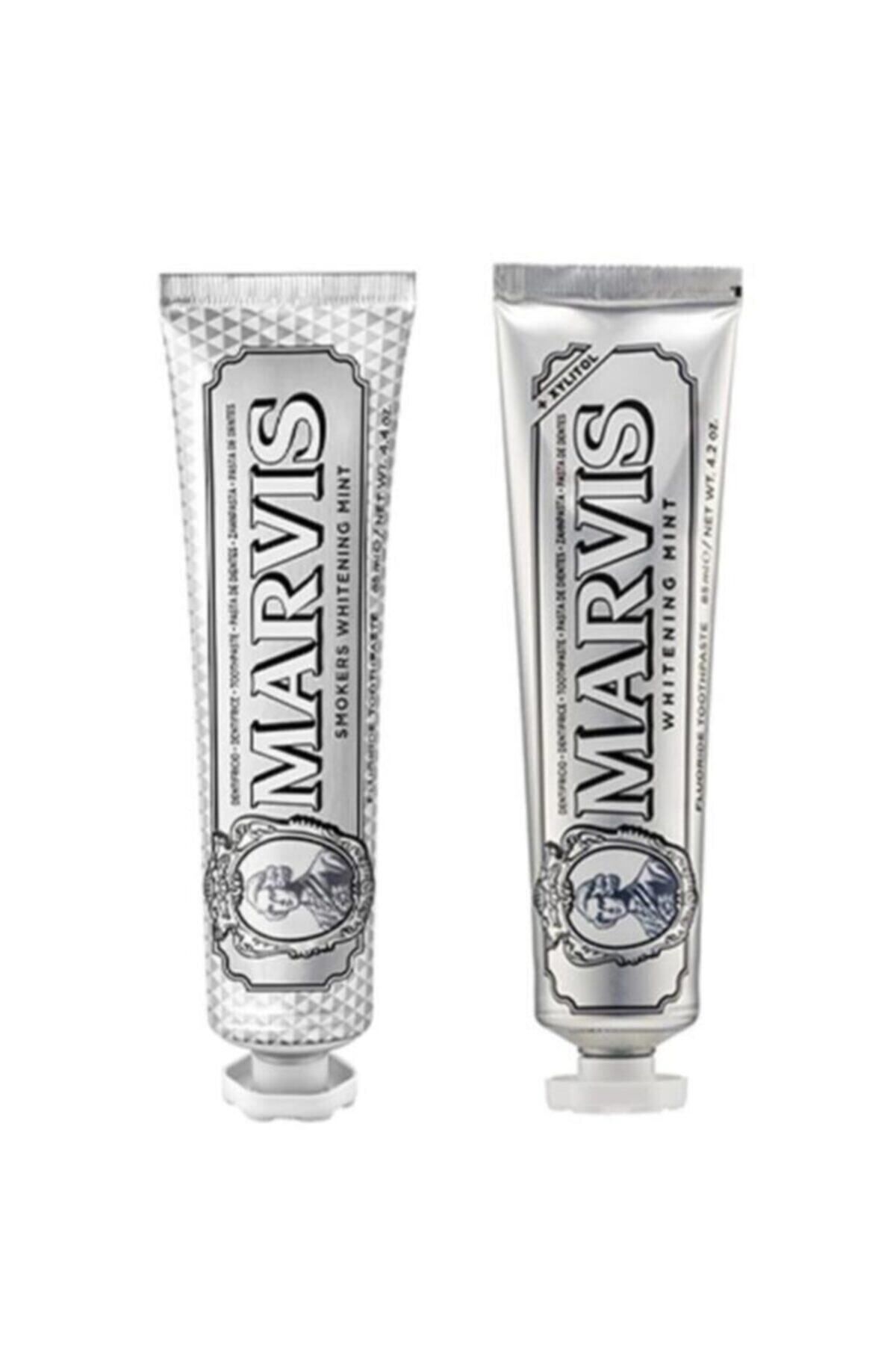 Smokers Whitening Mint 85 ML Diş Macunu + Whitening Mint 85 ML Dış Macunu 2 Li Avantajlı Set