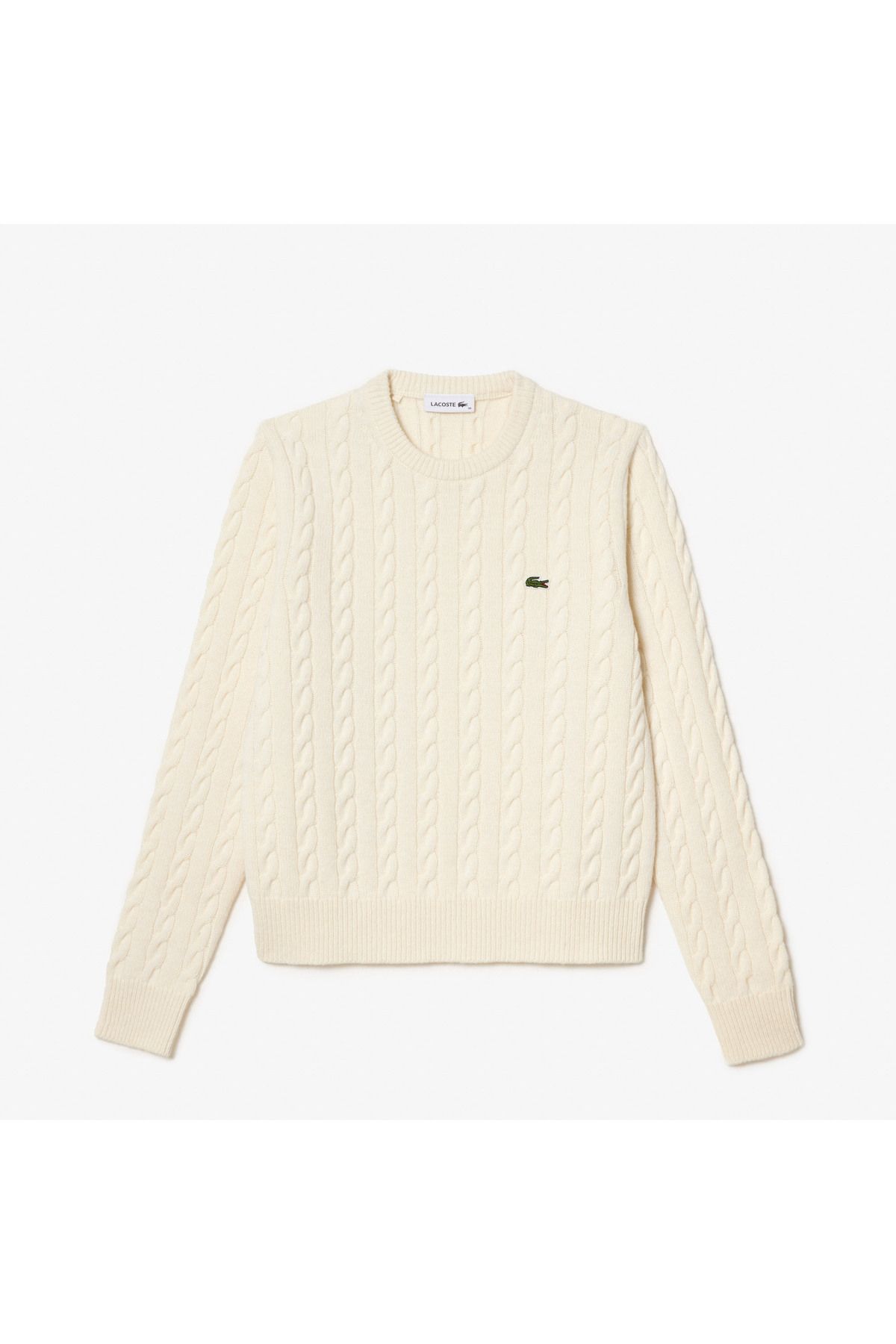 LacosteWool/cotton BlendCable Knit Sweater