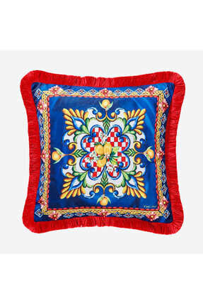 La Felicita Lacivert Kadife Dekoratif Yastık 45X45 Cm Image 0