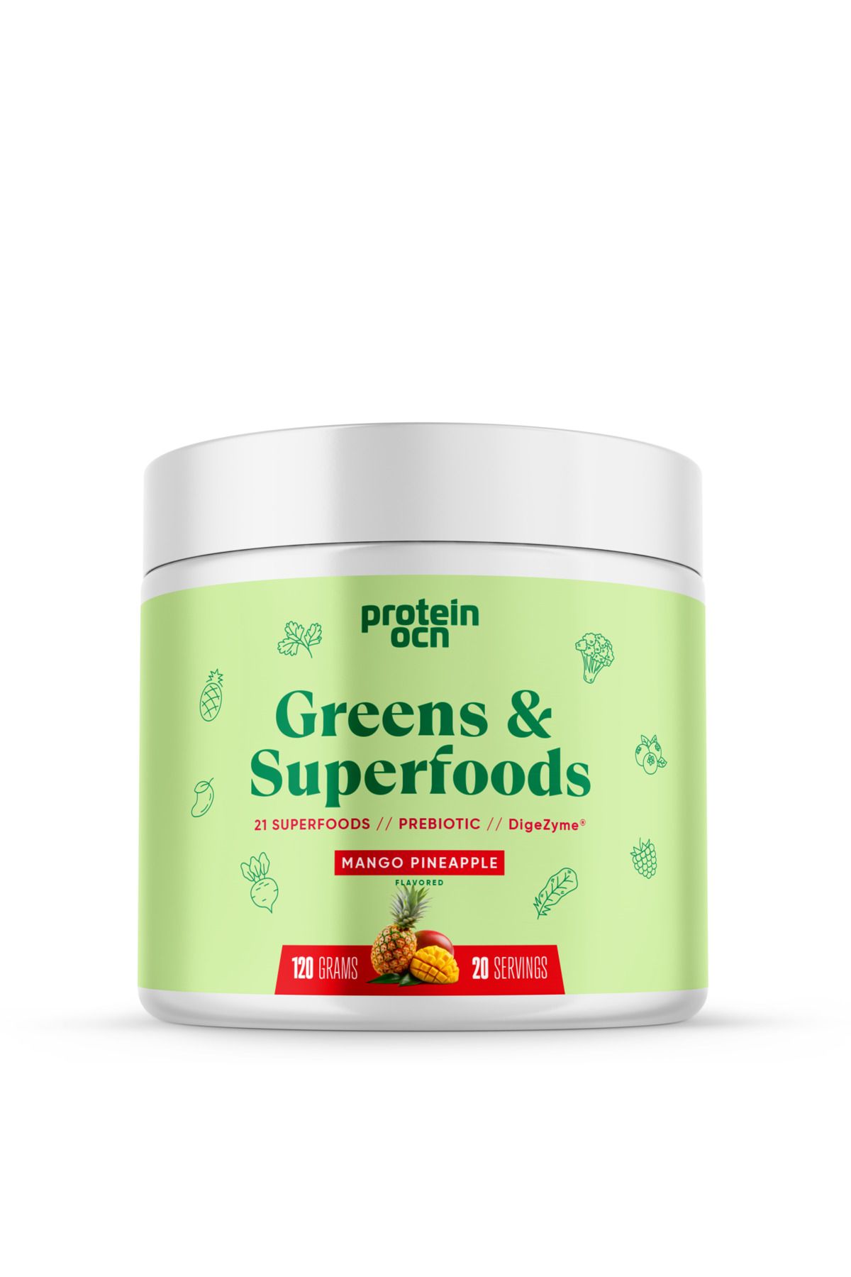 Proteinocean Greens &Superfoods - Mango Pinea...