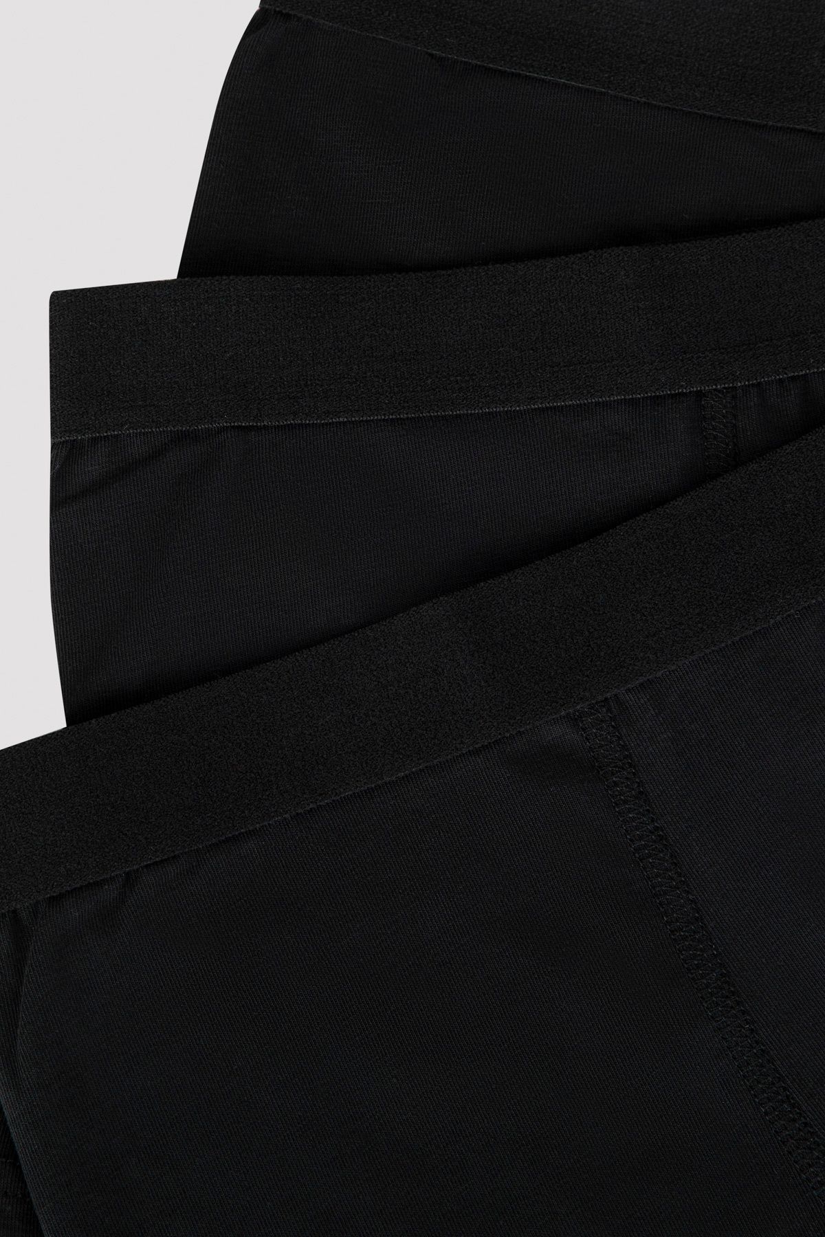 Erkek Basic Black 3'lü Boxer