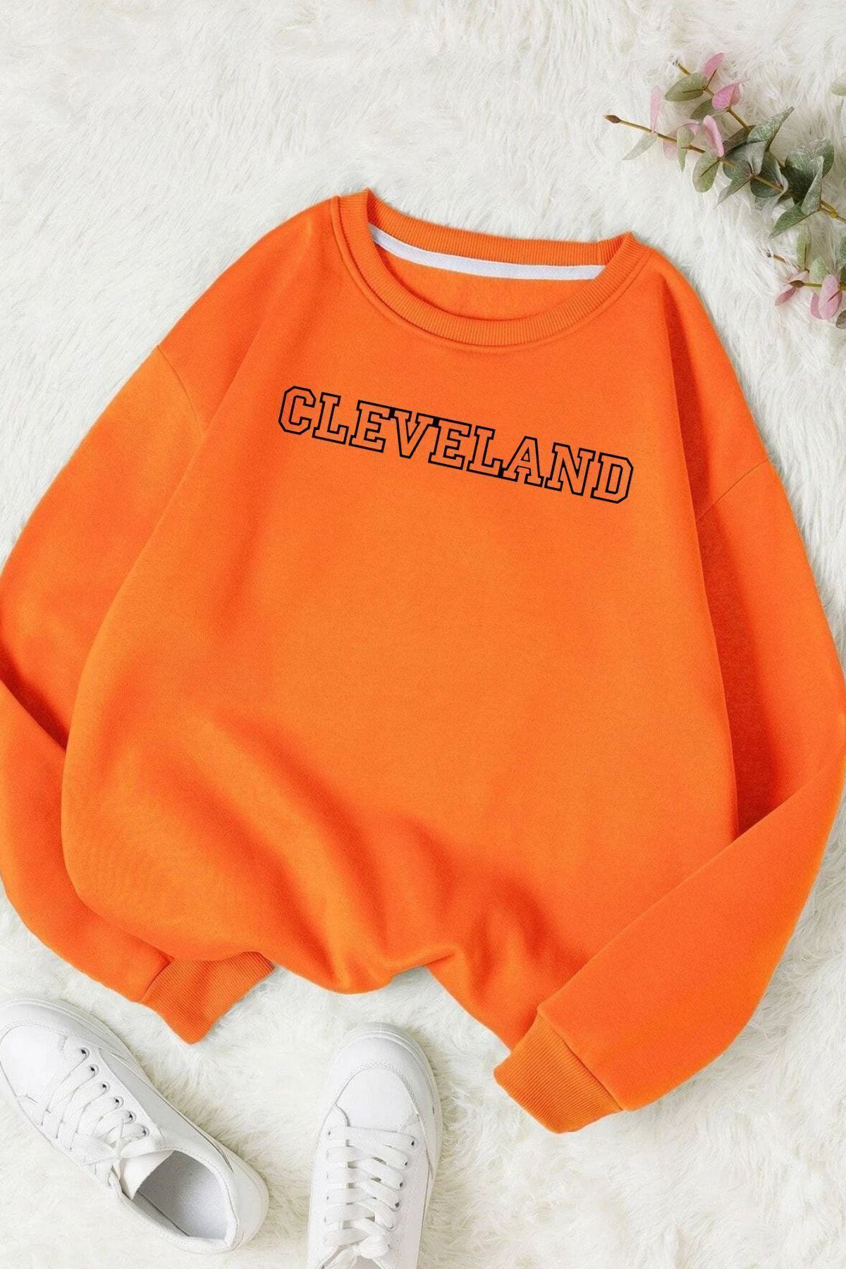 Moda Glo Unisex ClevelandBaskılı Bisiklet Yak...