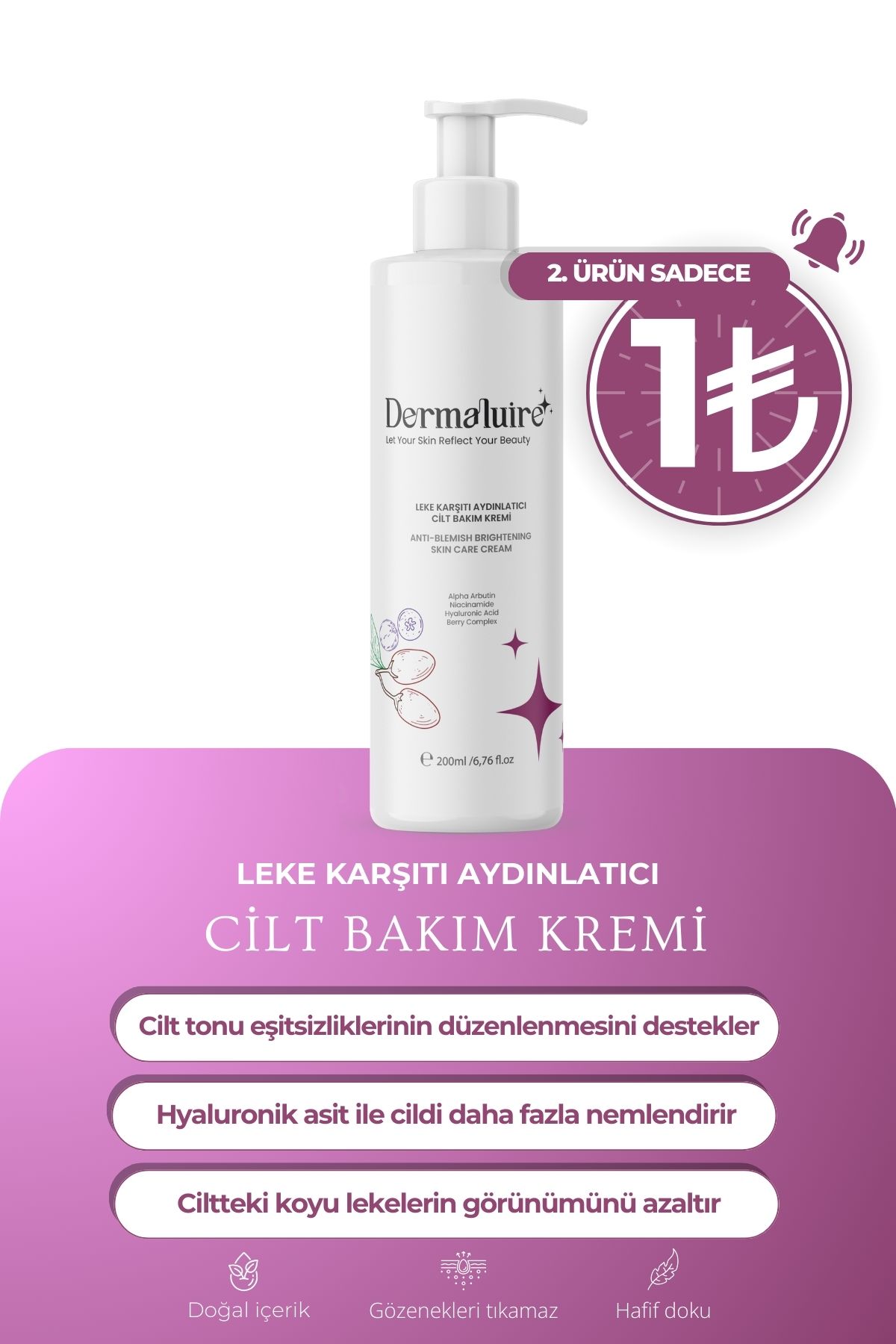 DermaluireLeke KarşıtıAydınlatıcı Cilt Bakım...