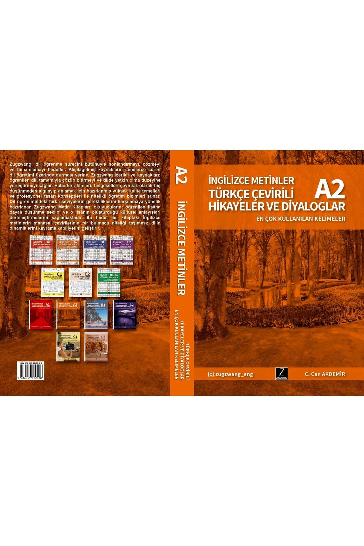 Türkçe Çevirili İngilizce Metinler - İngilizce Öğreten Beceri Kitabı A2 - 256 Sayfalık Okuma Kitabı